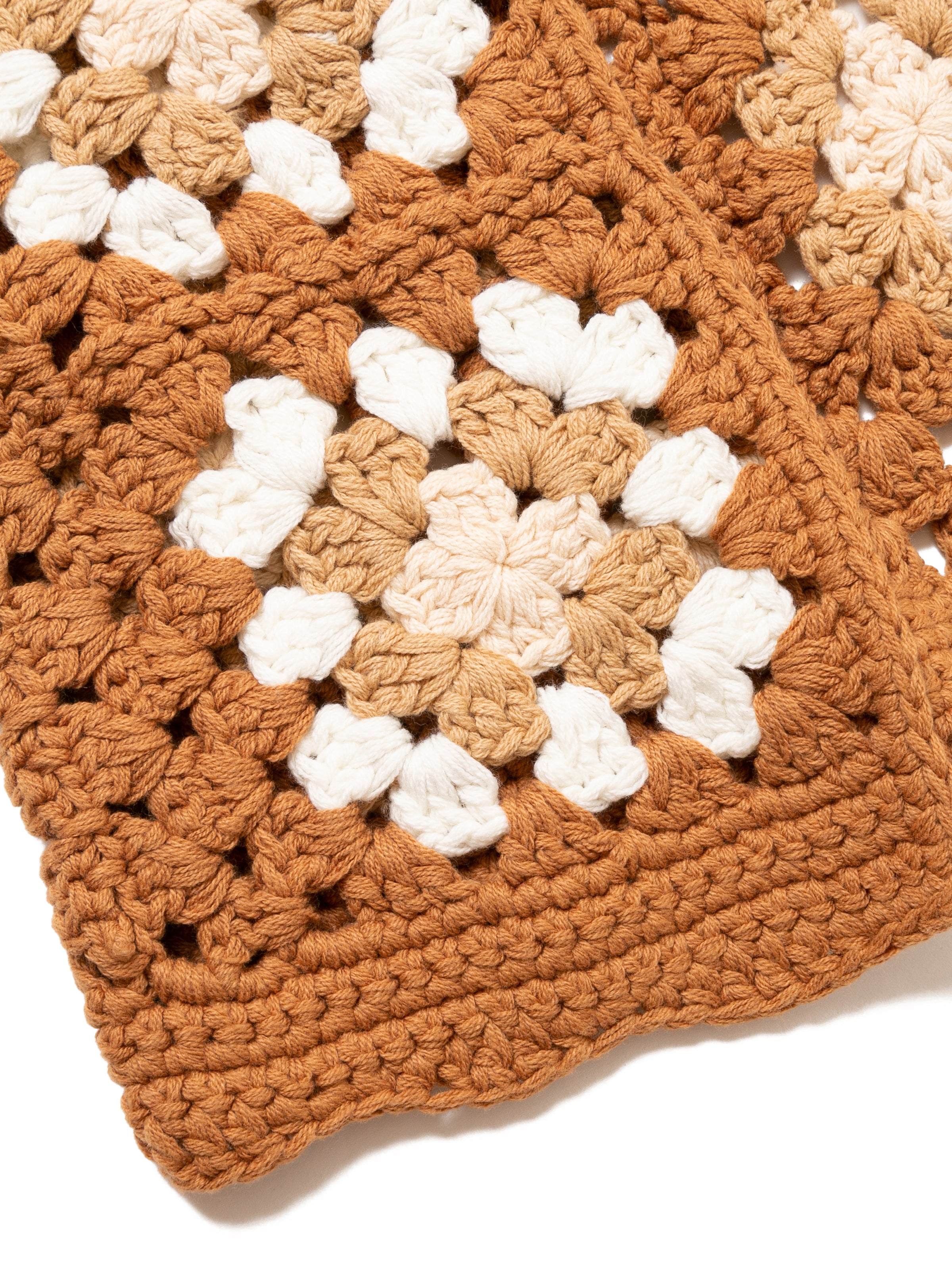 GRATEFUL VEST C/A HAND CROCHET AM-K0007 Beige