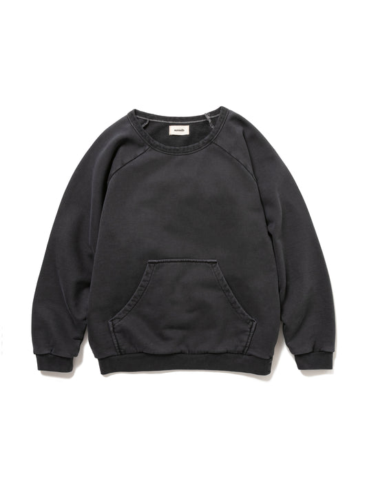 P.E. TOP COTTON SWEAT AM-C0002 Charcoal