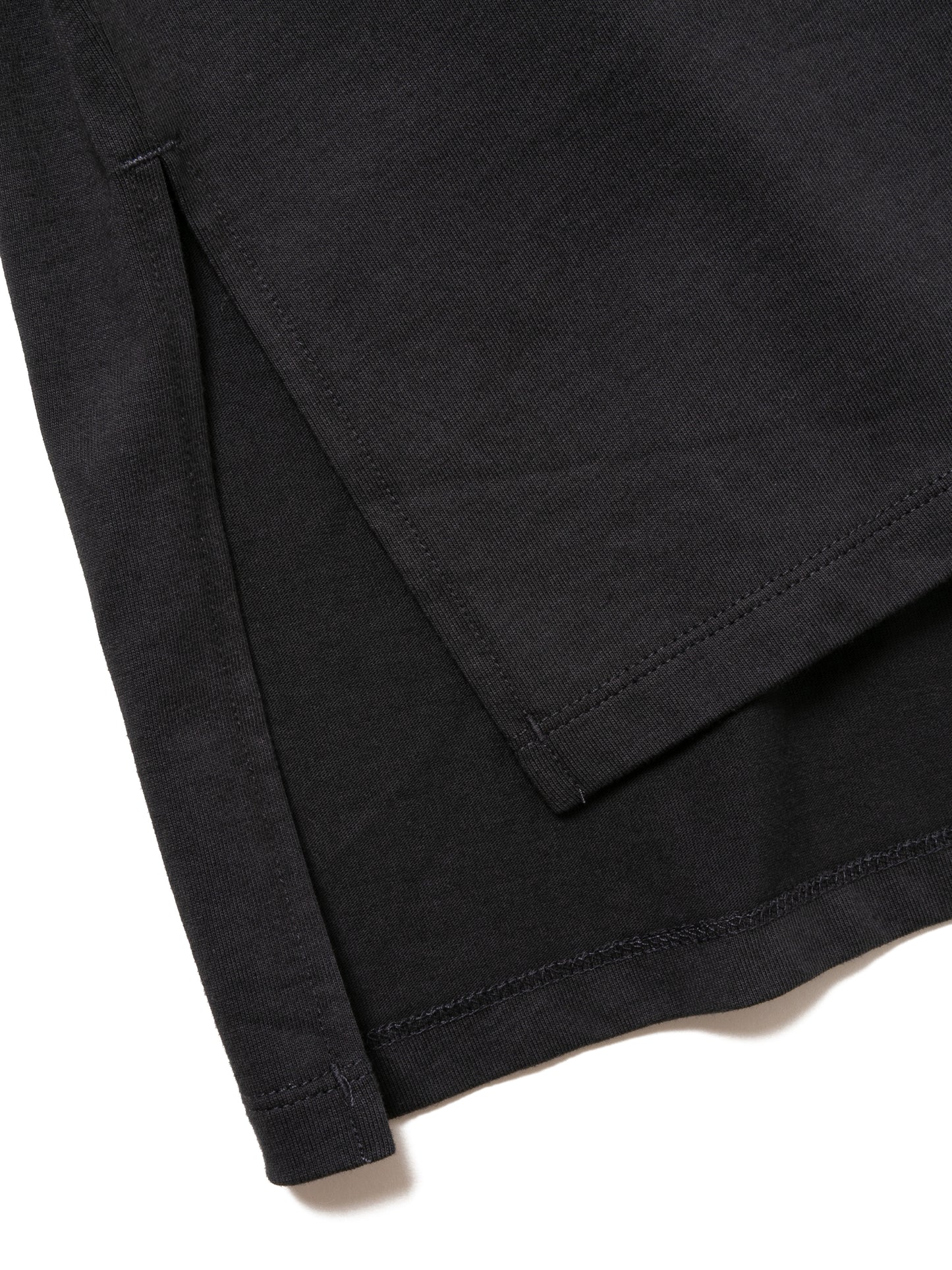 BAGGY L/S TEE ORGANIC COTTON JERSEY AM-C0003 Charcoal