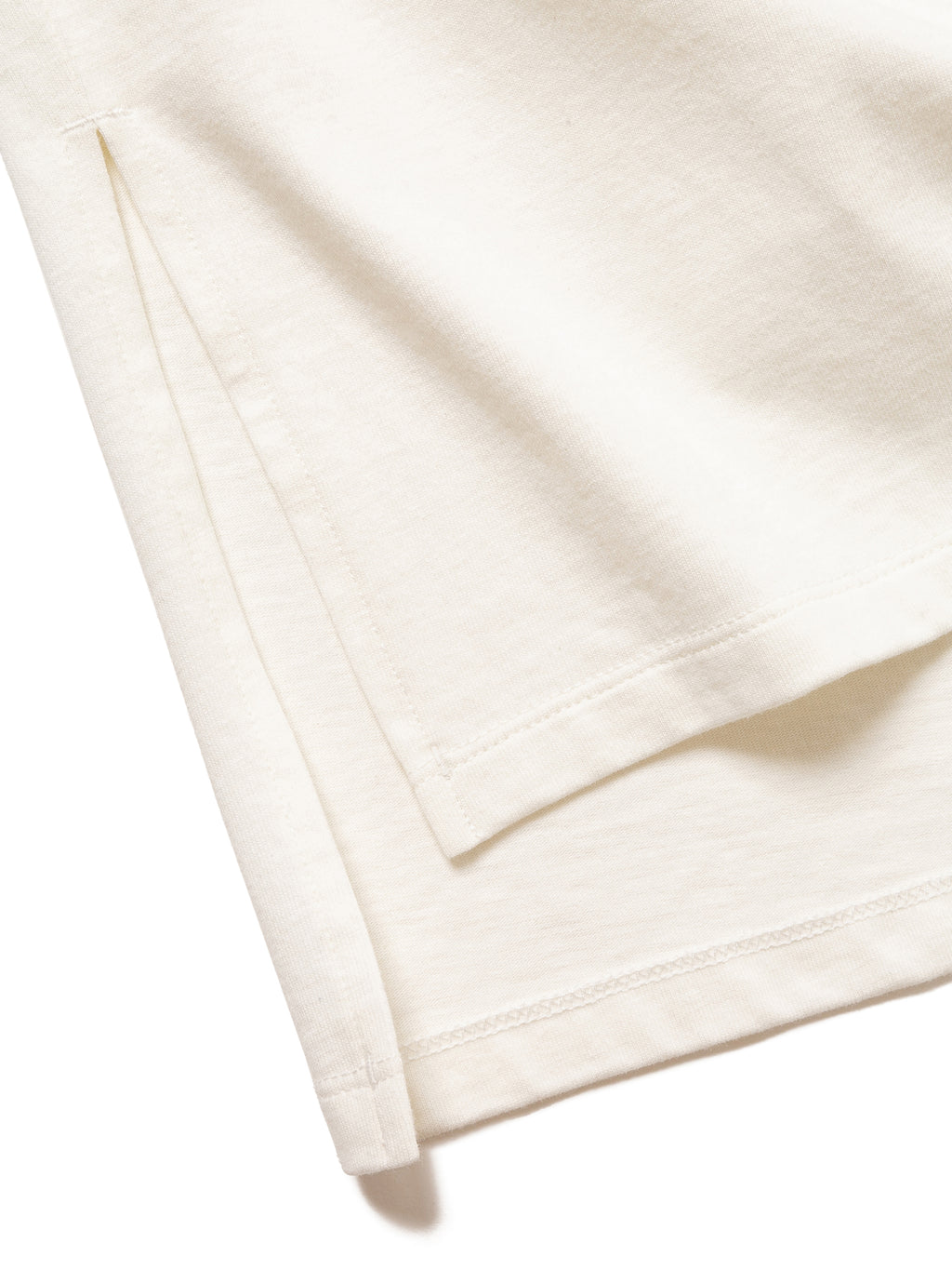 BAGGY L/S TEE ORGANIC COTTON JERSEY AM-C0003 O.White