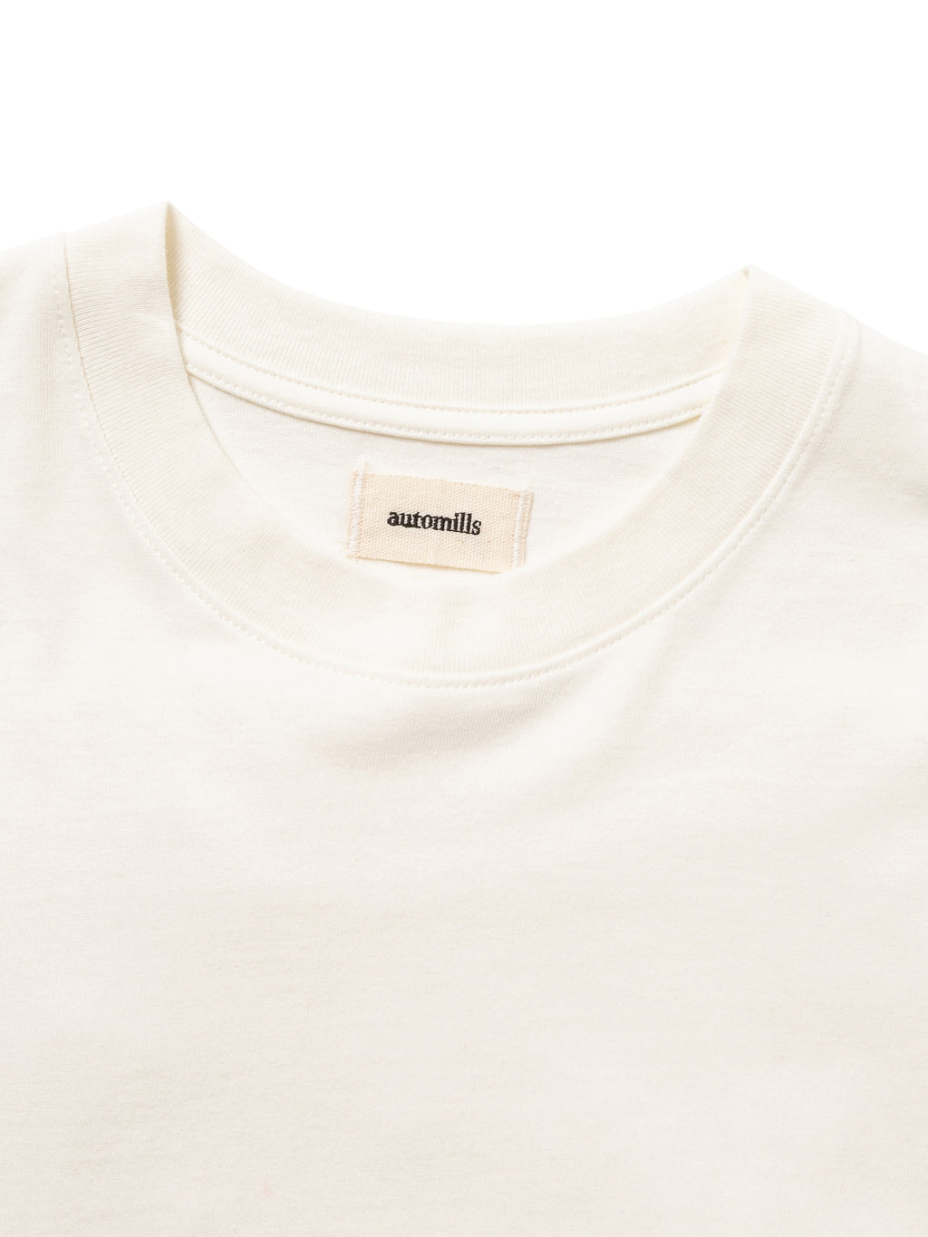 BAGGY L/S TEE ORGANIC COTTON JERSEY AM-C0003 O.White