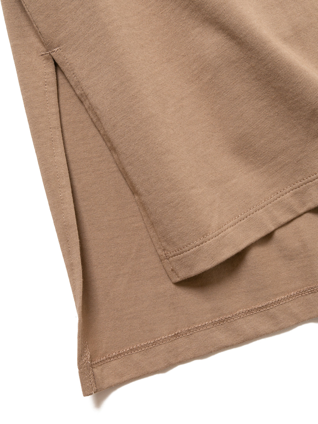 BAGGY L/S TEE ORGANIC COTTON JERSEY AM-C0003 Beige