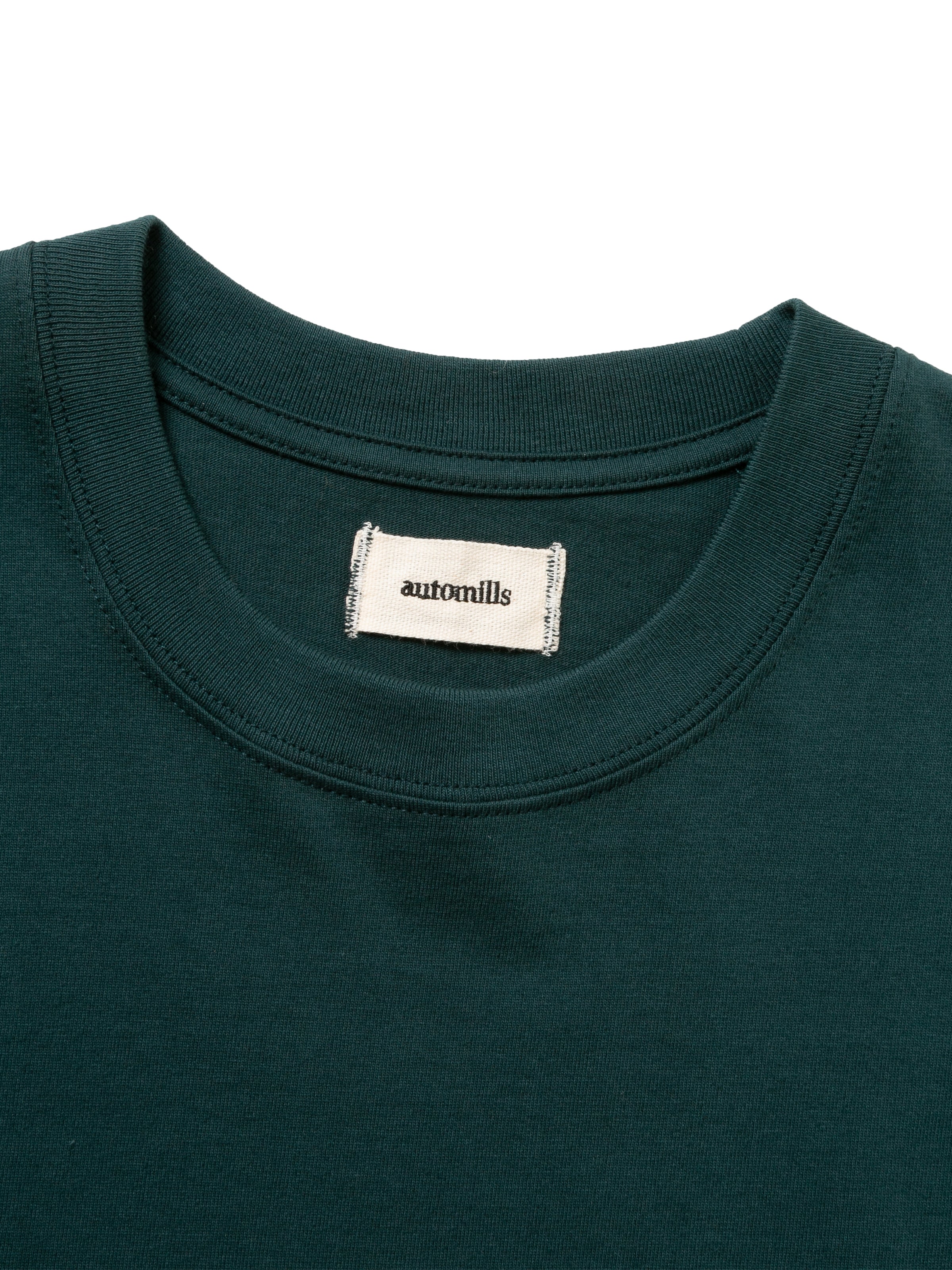 BAGGY S/S TEE ORGANIC COTTON JERSEY AM-C0004 Forest