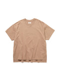 BAGGY S/S TEE ORGANIC COTTON JERSEY AM-C0004 Beige