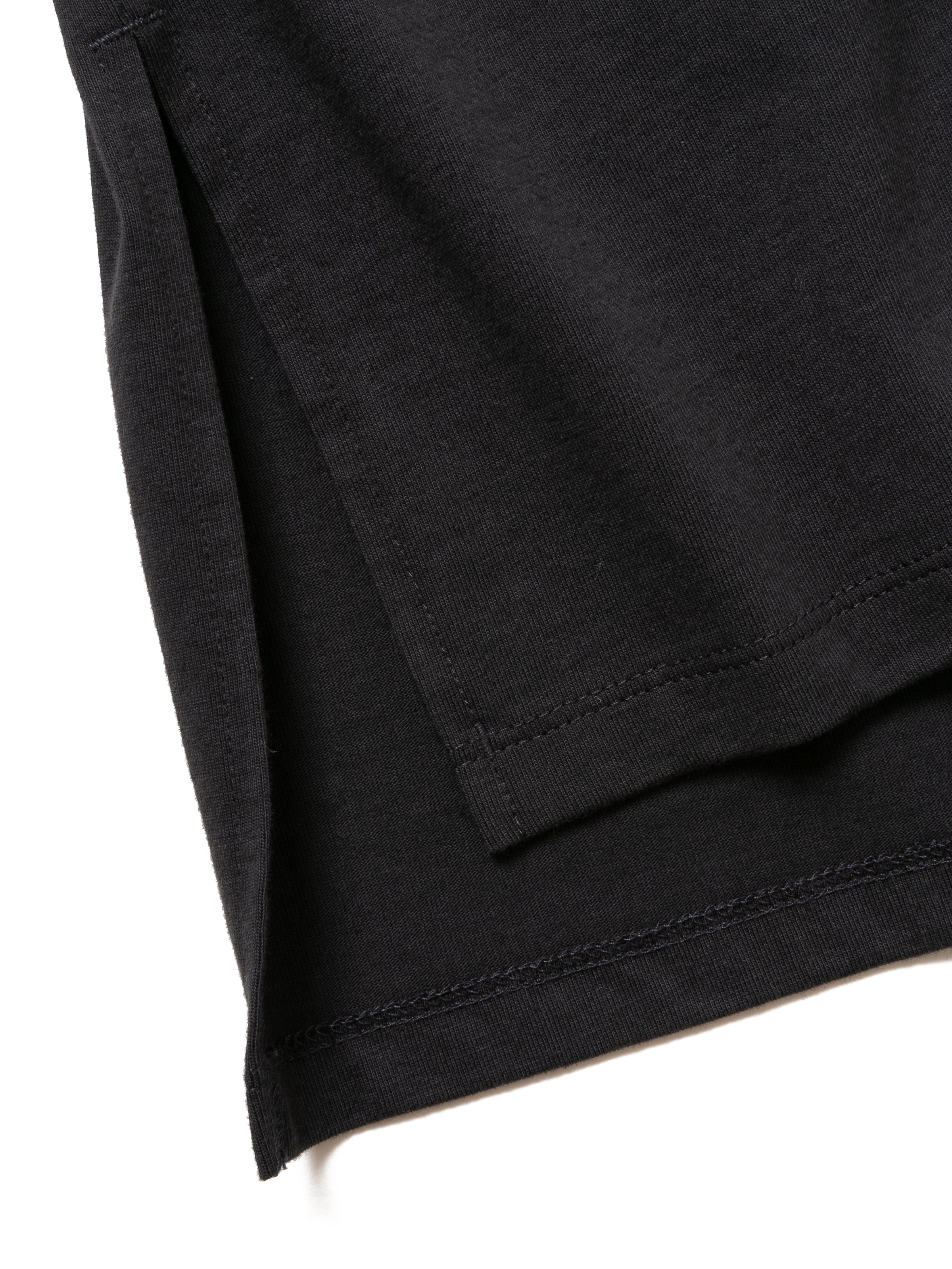 BAGGY N/S TEE ORGANIC COTTON JERSEY AM-C0005 Charcoal
