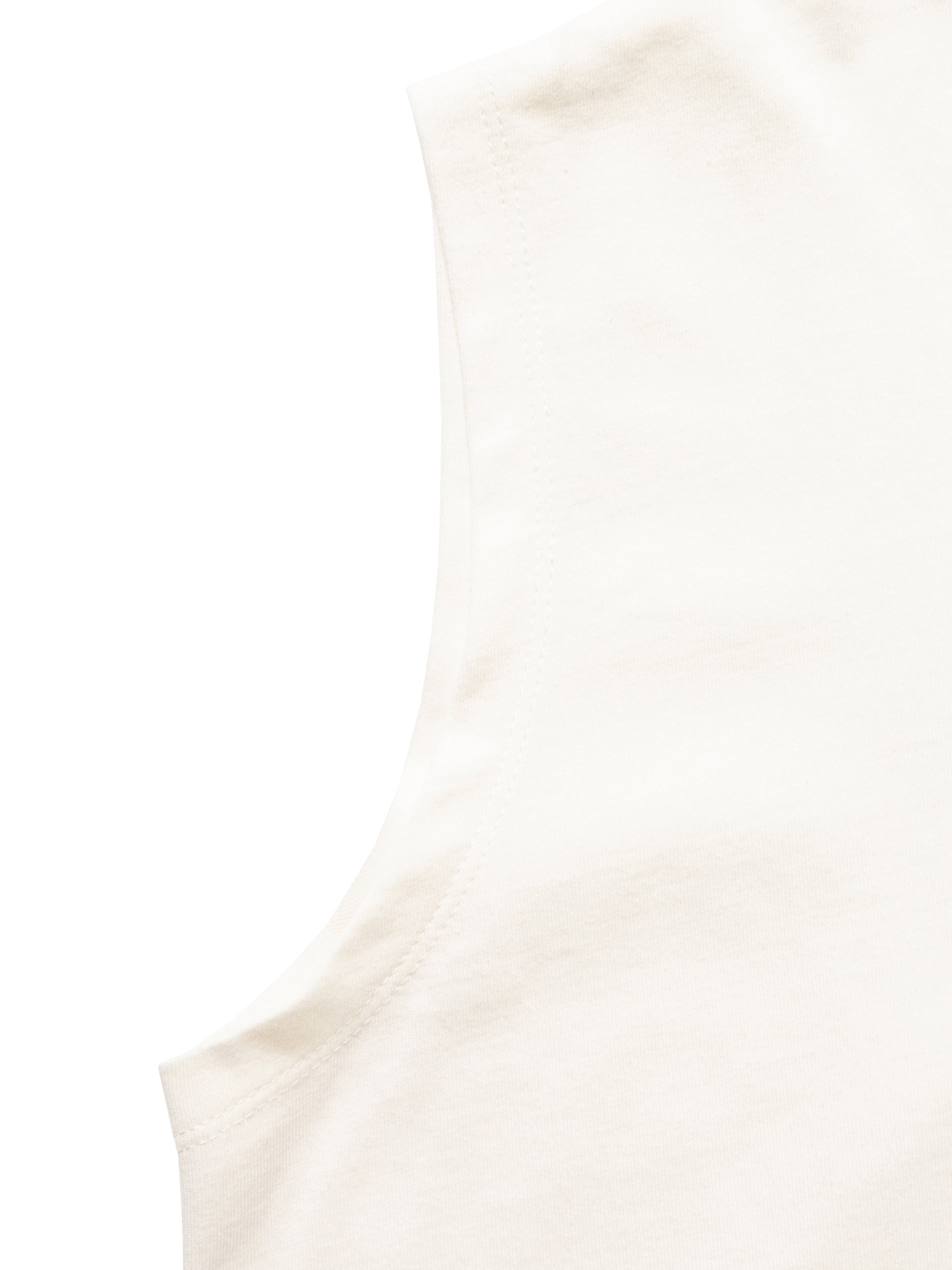 BAGGY N/S TEE ORGANIC COTTON JERSEY AM C0005 O.White
