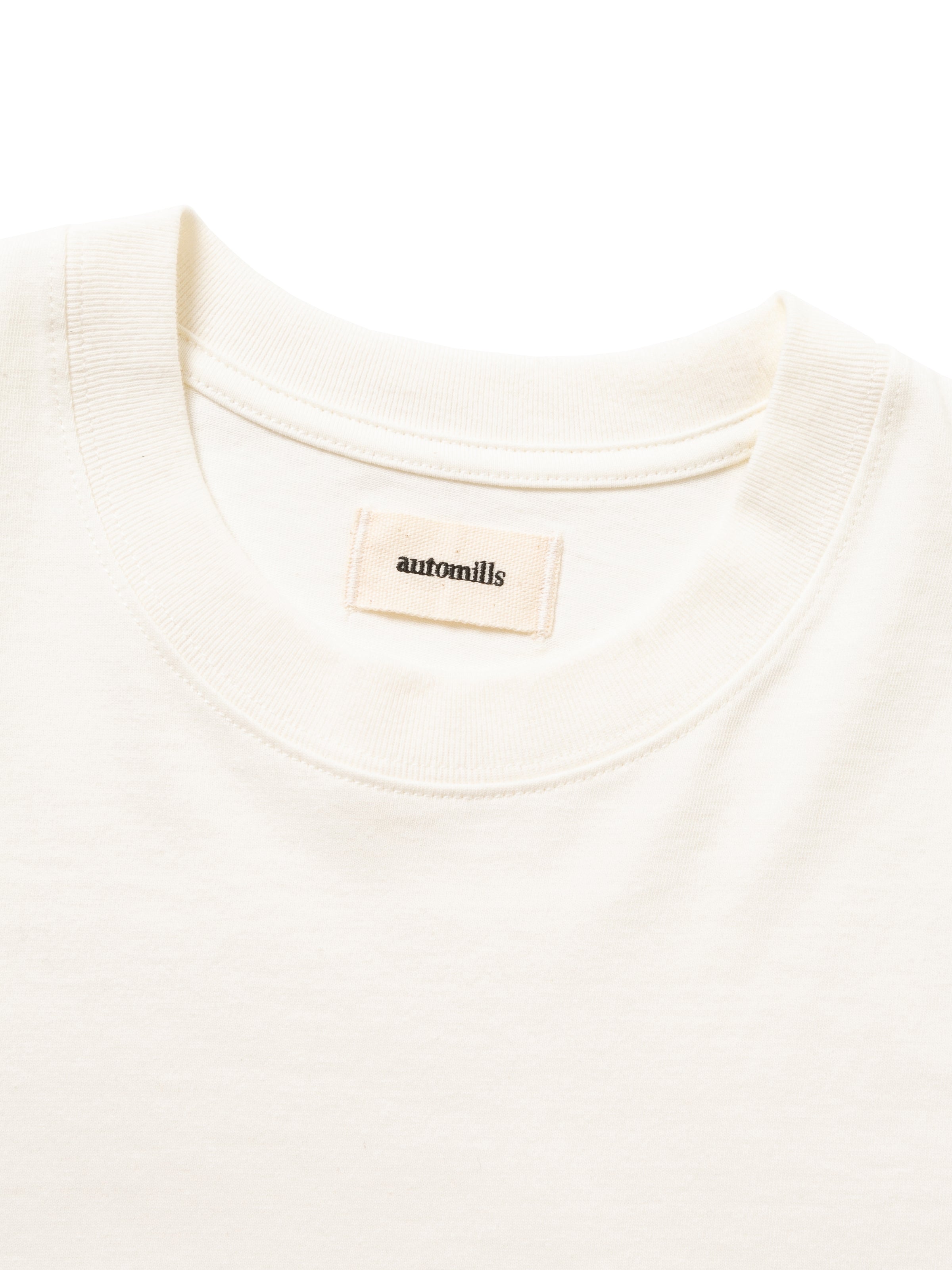 BAGGY N/S TEE ORGANIC COTTON JERSEY AM C0005 O.White