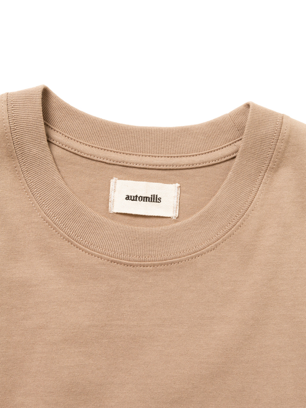 BAGGY N/S TEE ORGANIC COTTON JERSEY AM-C0005 Beige