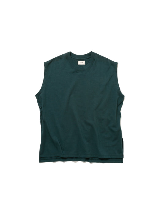 BAGGY N/S TEE ORGANIC COTTON JERSEY AM-C0005 Forest