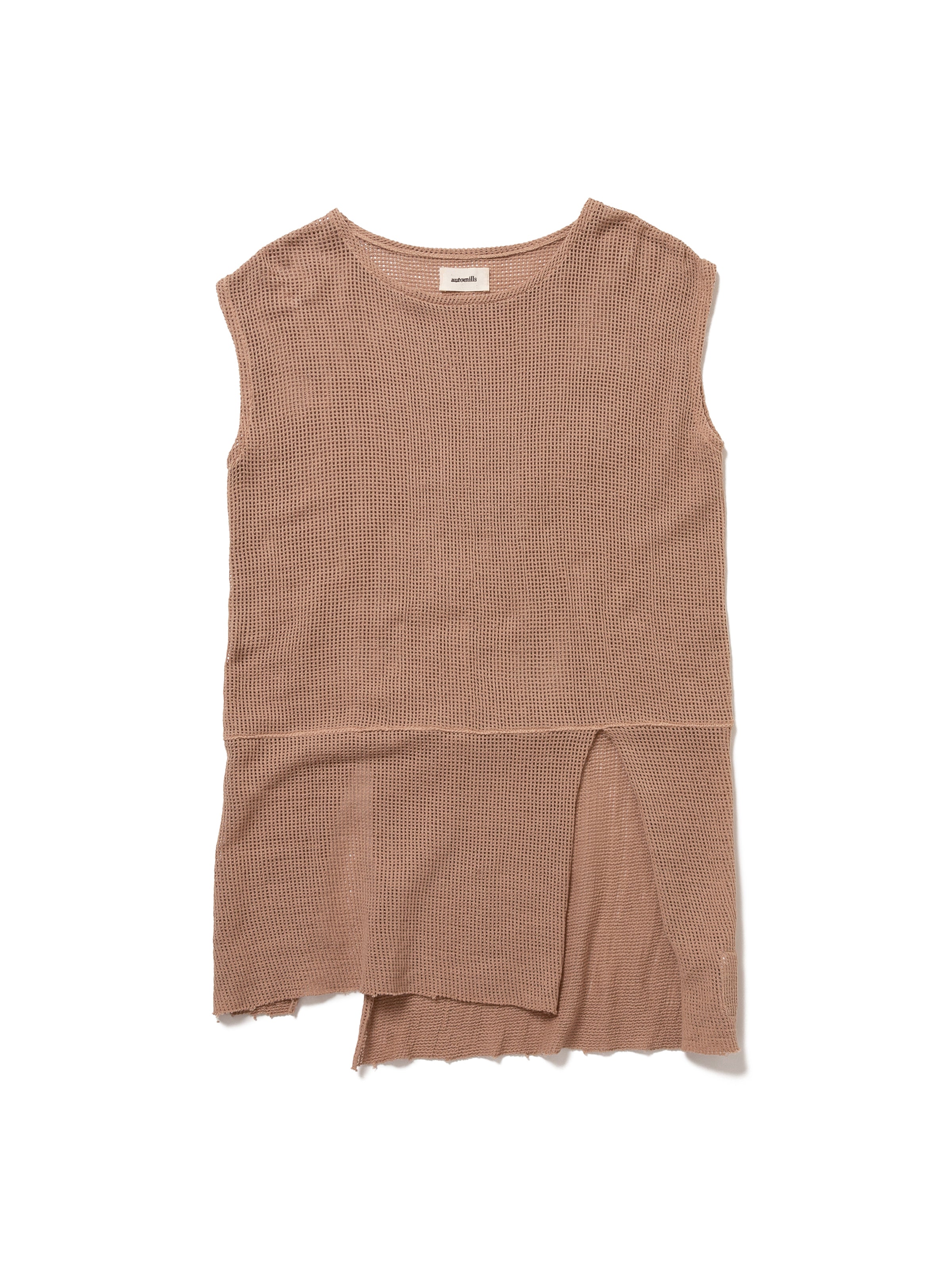 GRATEFUL N/S TEE COTTON MESH AM-C0009 Beige