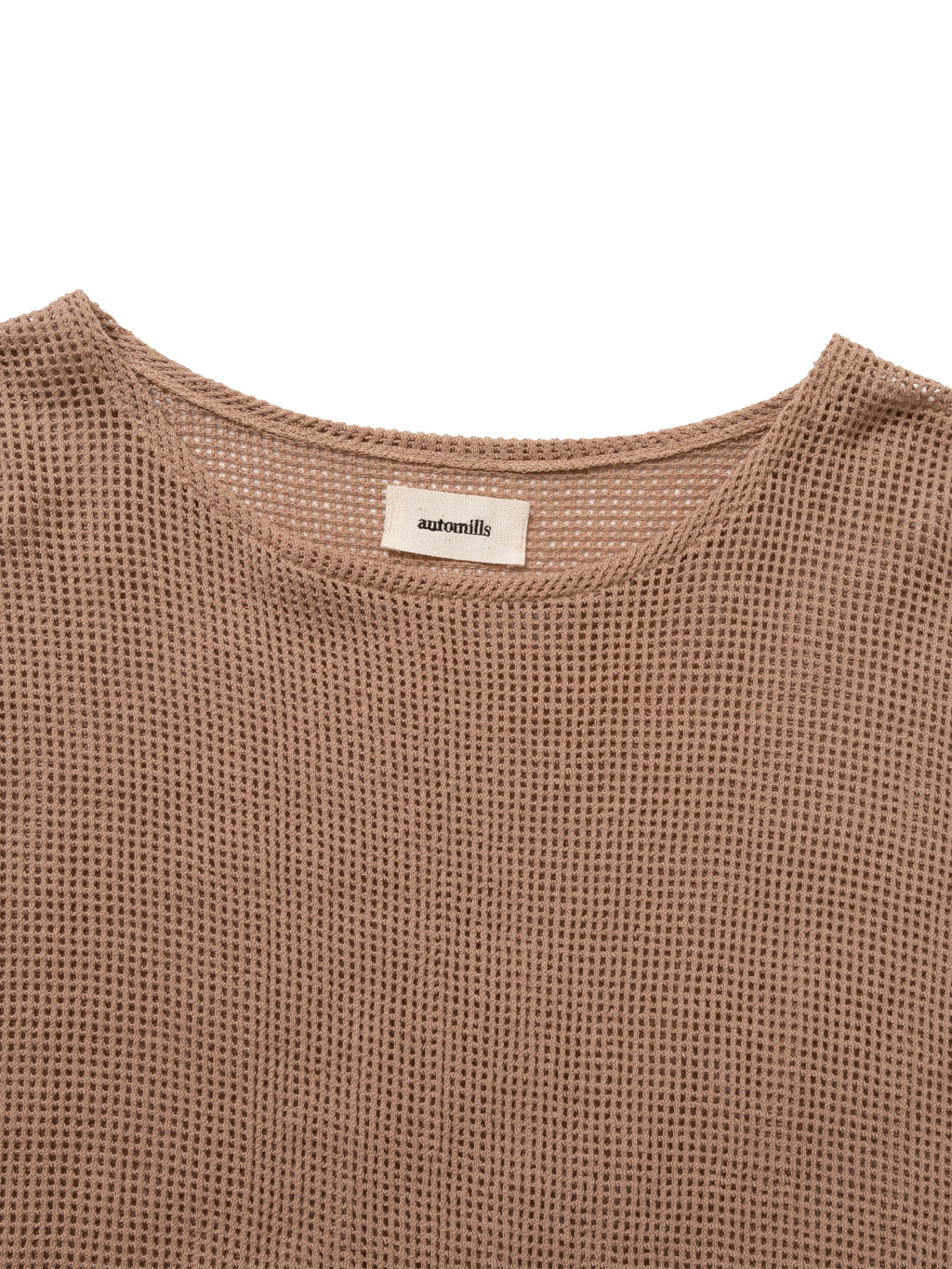 GRATEFUL N/S TEE COTTON MESH AM-C0009 Beige