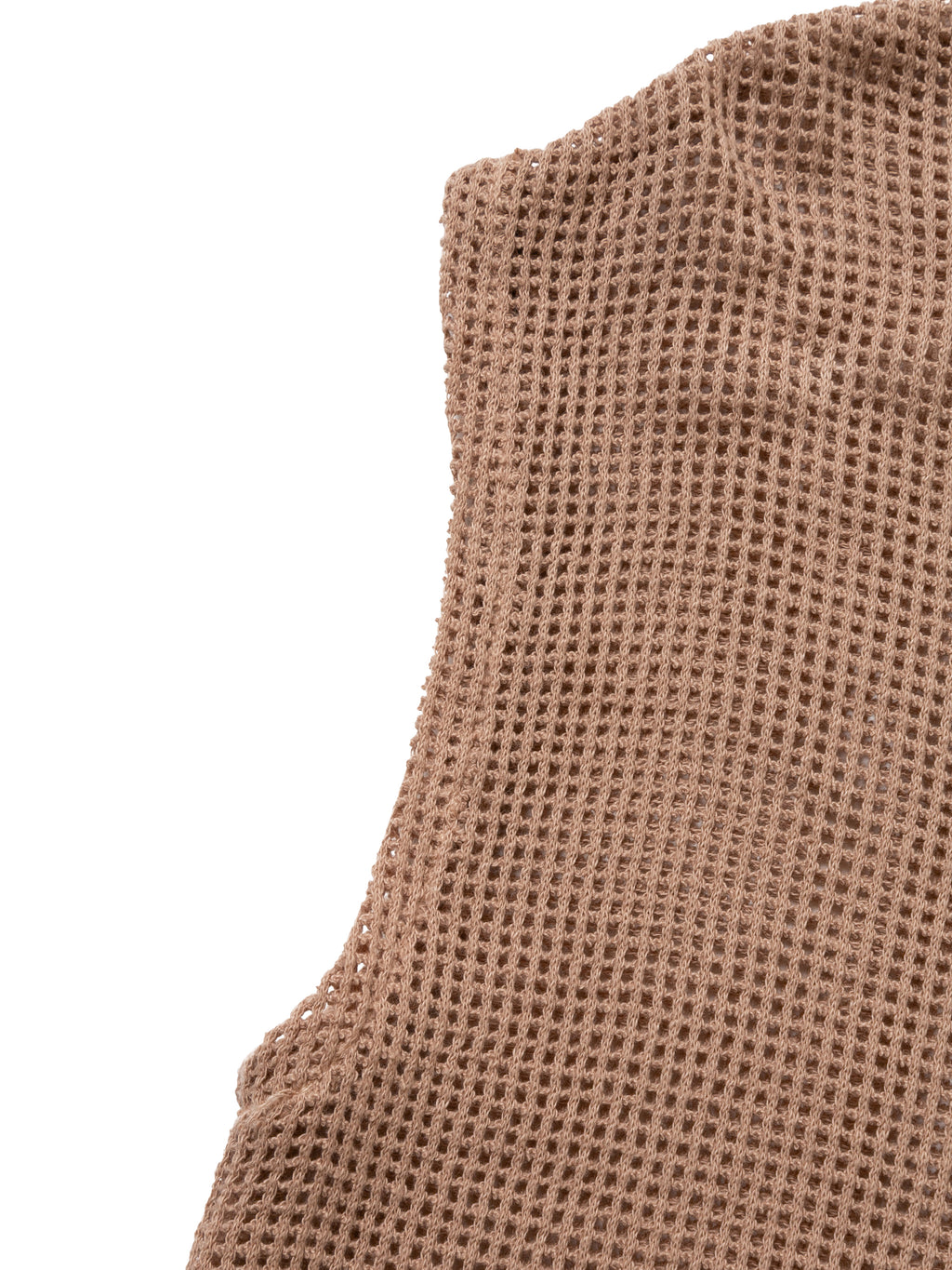 GRATEFUL N/S TEE COTTON MESH AM-C0009 Beige