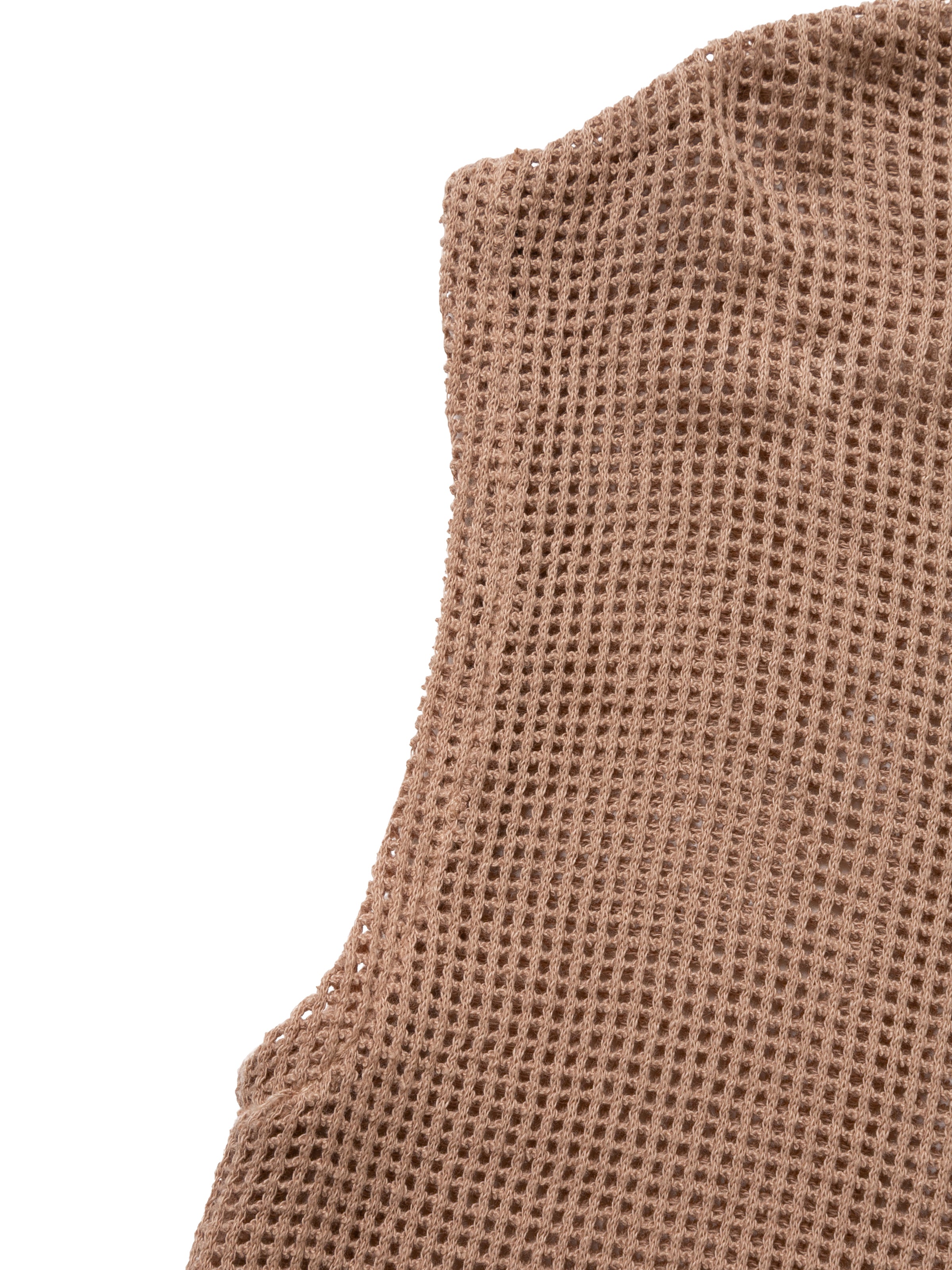 GRATEFUL N/S TEE COTTON MESH AM-C0009 Beige