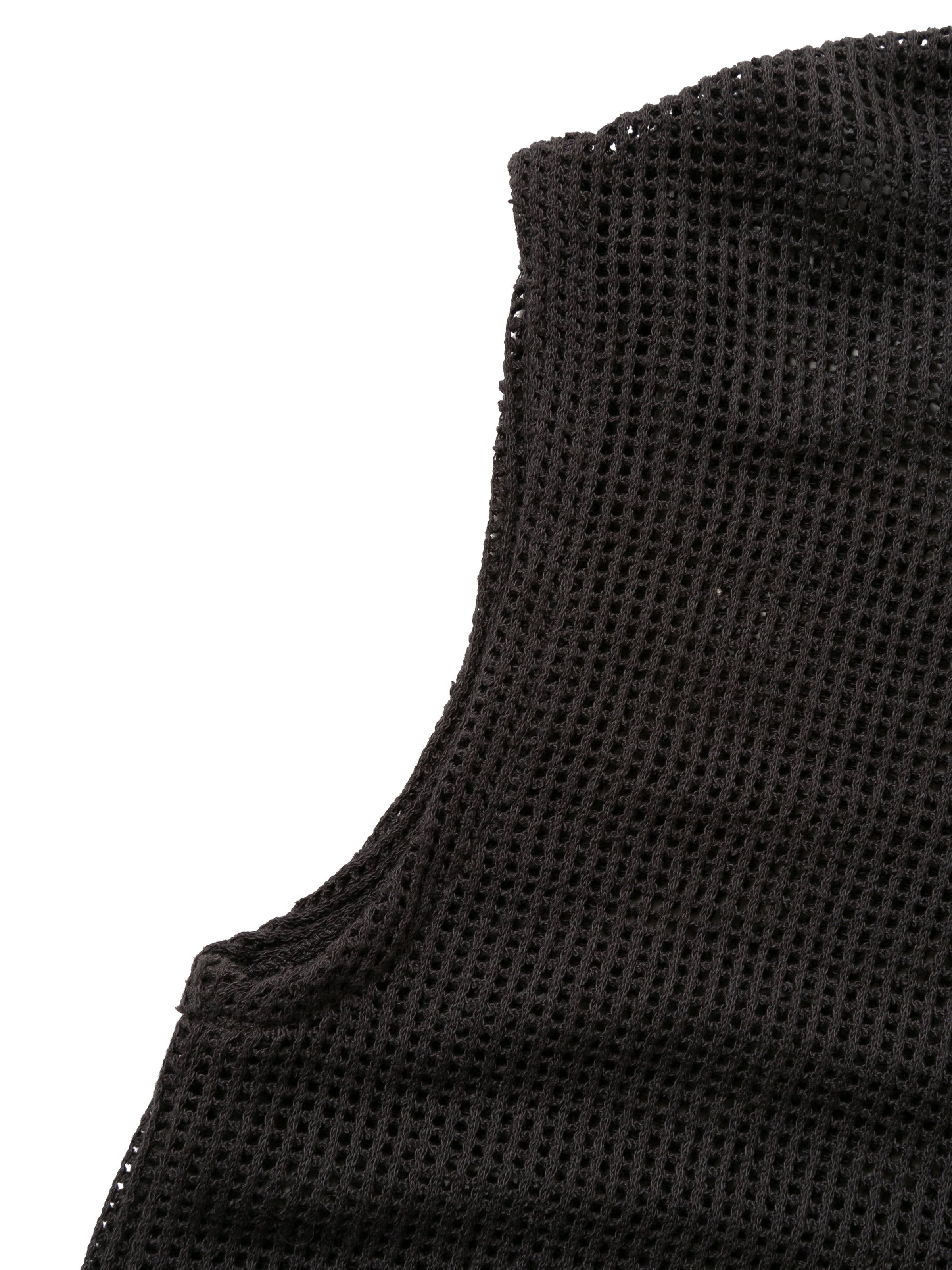 GRATEFUL N/S TEE COTTON MESH AM-C0009 Charcoal