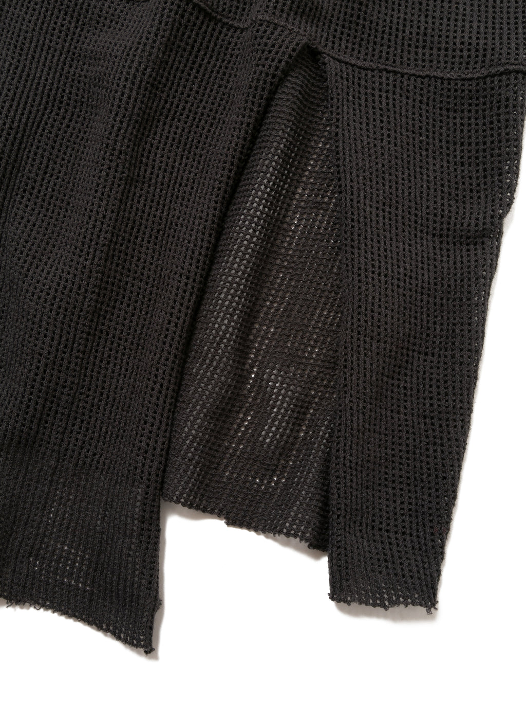 GRATEFUL N/S TEE COTTON MESH AM-C0009 Charcoal