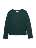 LOVER L/S TEE ORGANIC COTTON STRETCH JERSEY AM-C0010 Forest