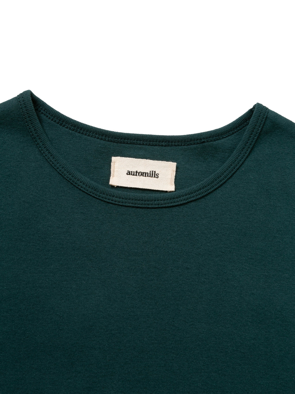 LOVER L/S TEE ORGANIC COTTON STRETCH JERSEY AM-C0010 Forest