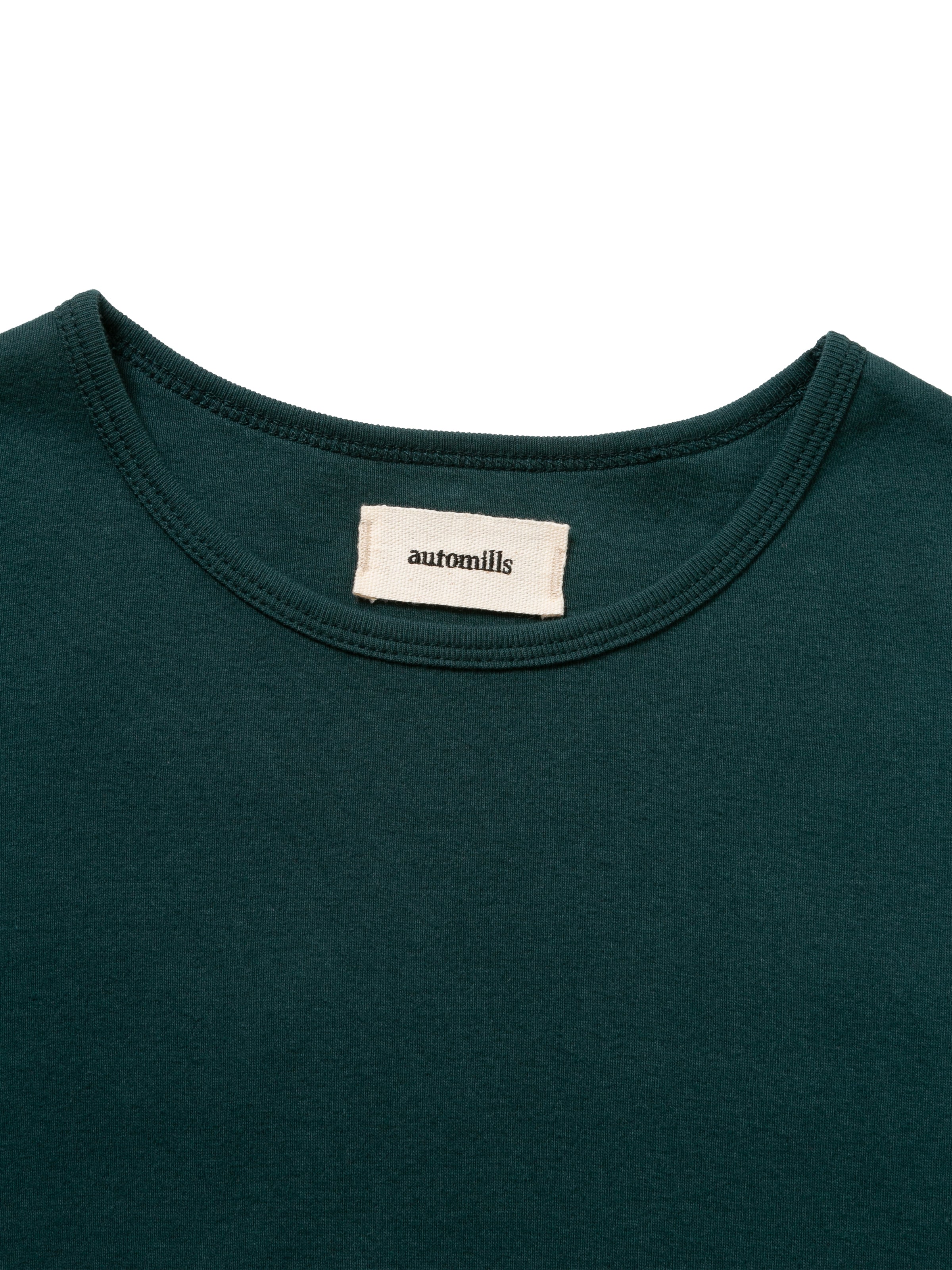 LOVER L/S TEE ORGANIC COTTON STRETCH JERSEY AM-C0010 Forest