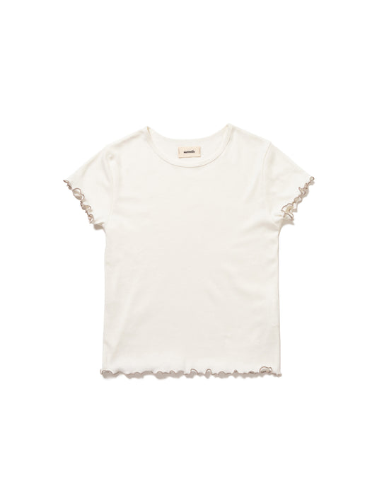 LOVER S/S TEE ORGANIC COTTON STRETCH JERSEY AM-C0011 O.White