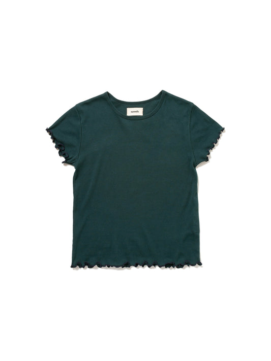 LOVER S/S TEE ORGANIC COTTON STRETCH JERSEY AM-C0011 Forest