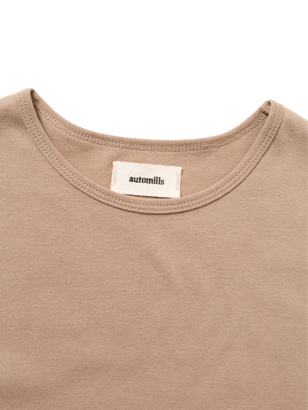 LOVER S/S TEE ORGANIC COTTON STRETCH JERSEY AM-C0011 Beige