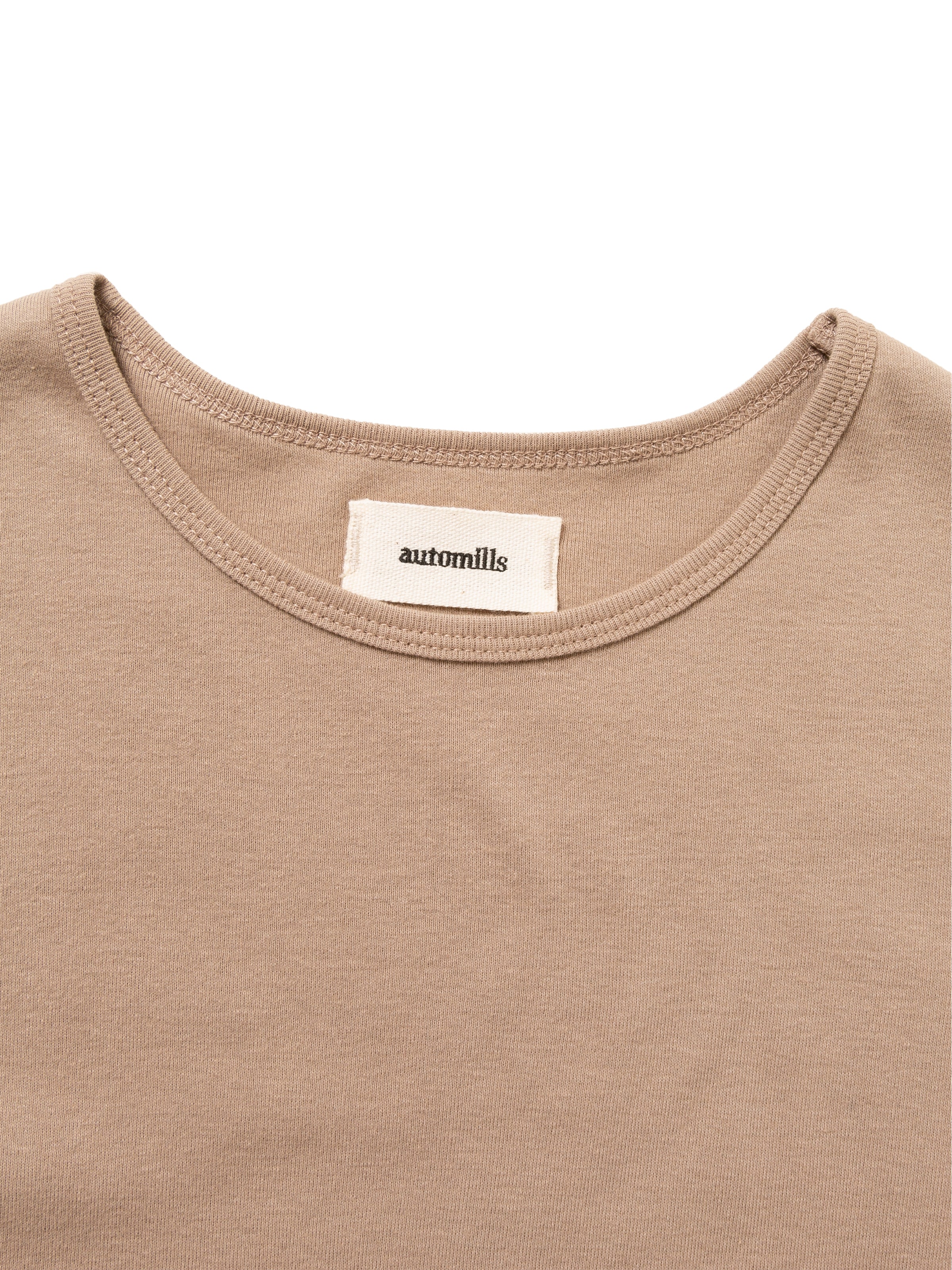 LOVER S/S TEE ORGANIC COTTON STRETCH JERSEY AM-C0011 Beige