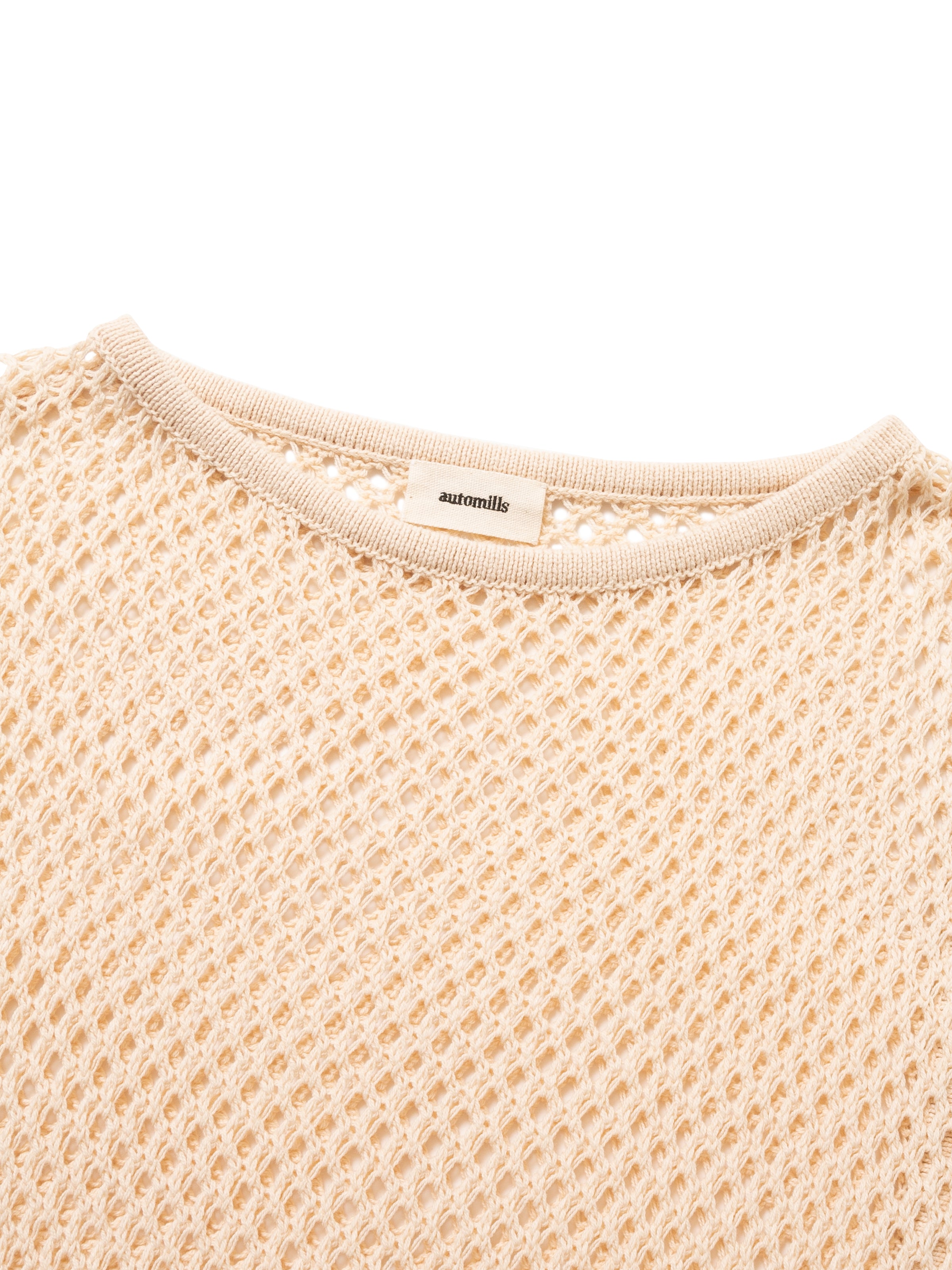LOVER DRESS C/A MESH KNIT AM-K0002 O.White