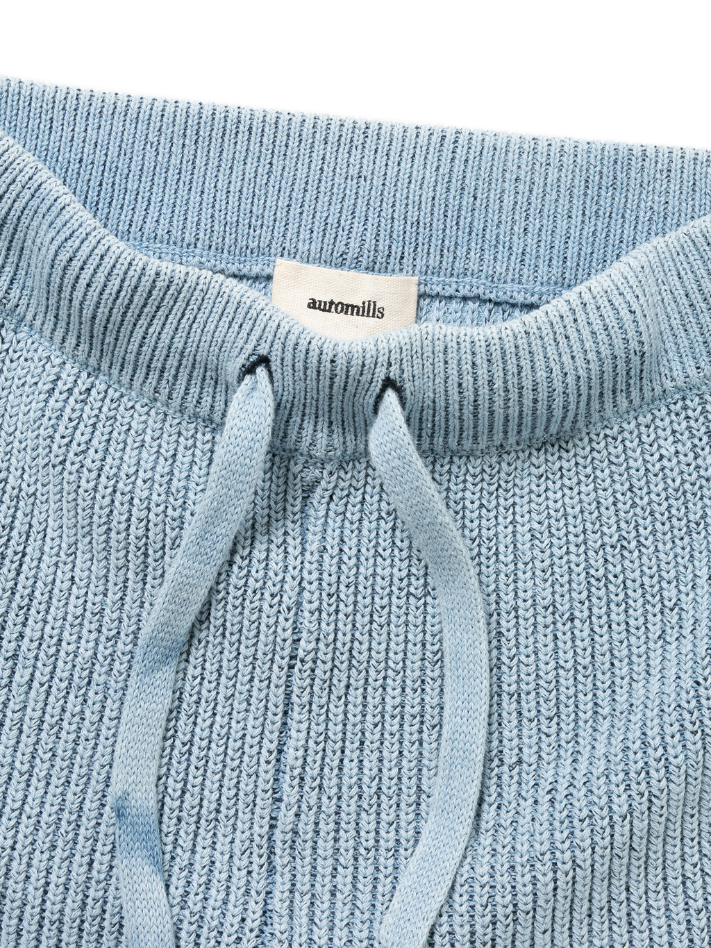 PHAT PANTS COTTON INDIGO KNIT AM-P0002 LT.Blue