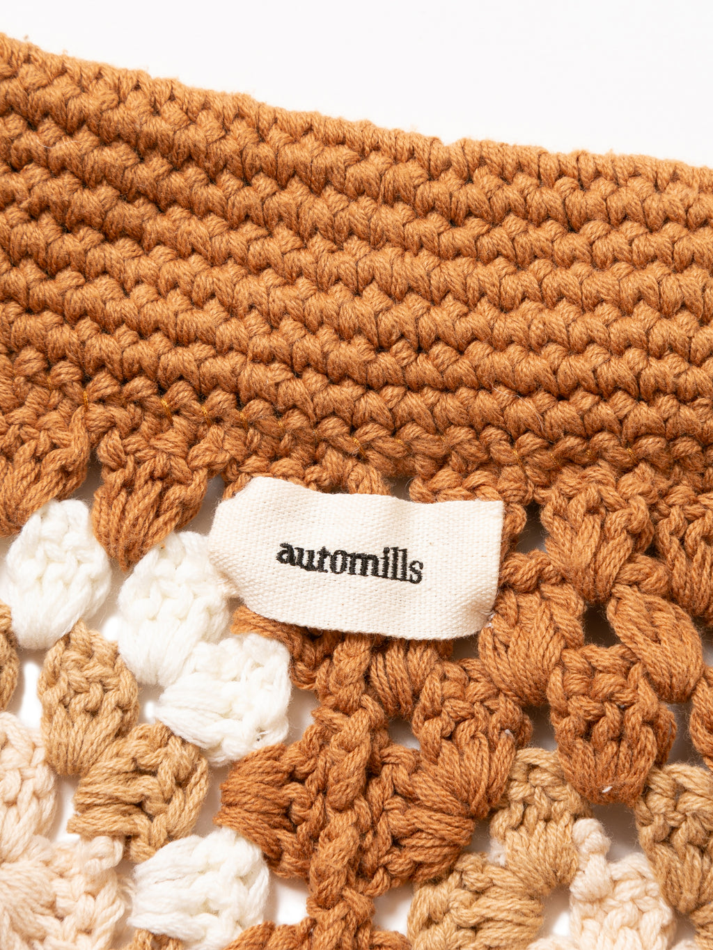 GRATEFUL PANTS C/A HAND CROCHET AM-P0004 Beige