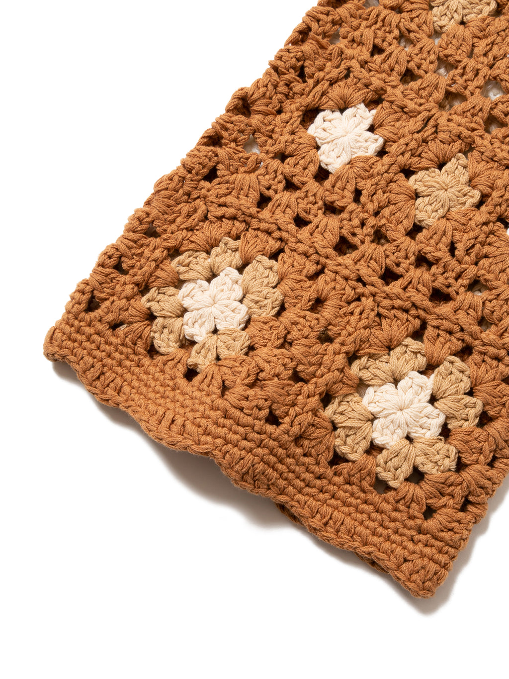 GRATEFUL PANTS C/A HAND CROCHET AM-P0004 Beige