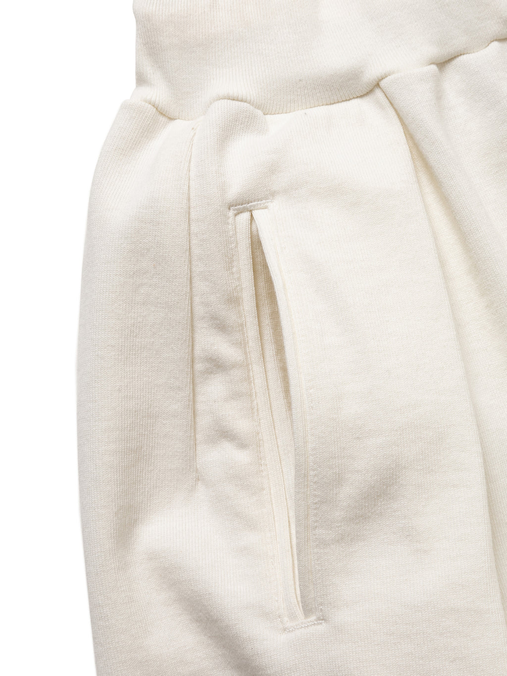 HAKAMA PANTS US COTTON JERSEY AM-P0007 O.White