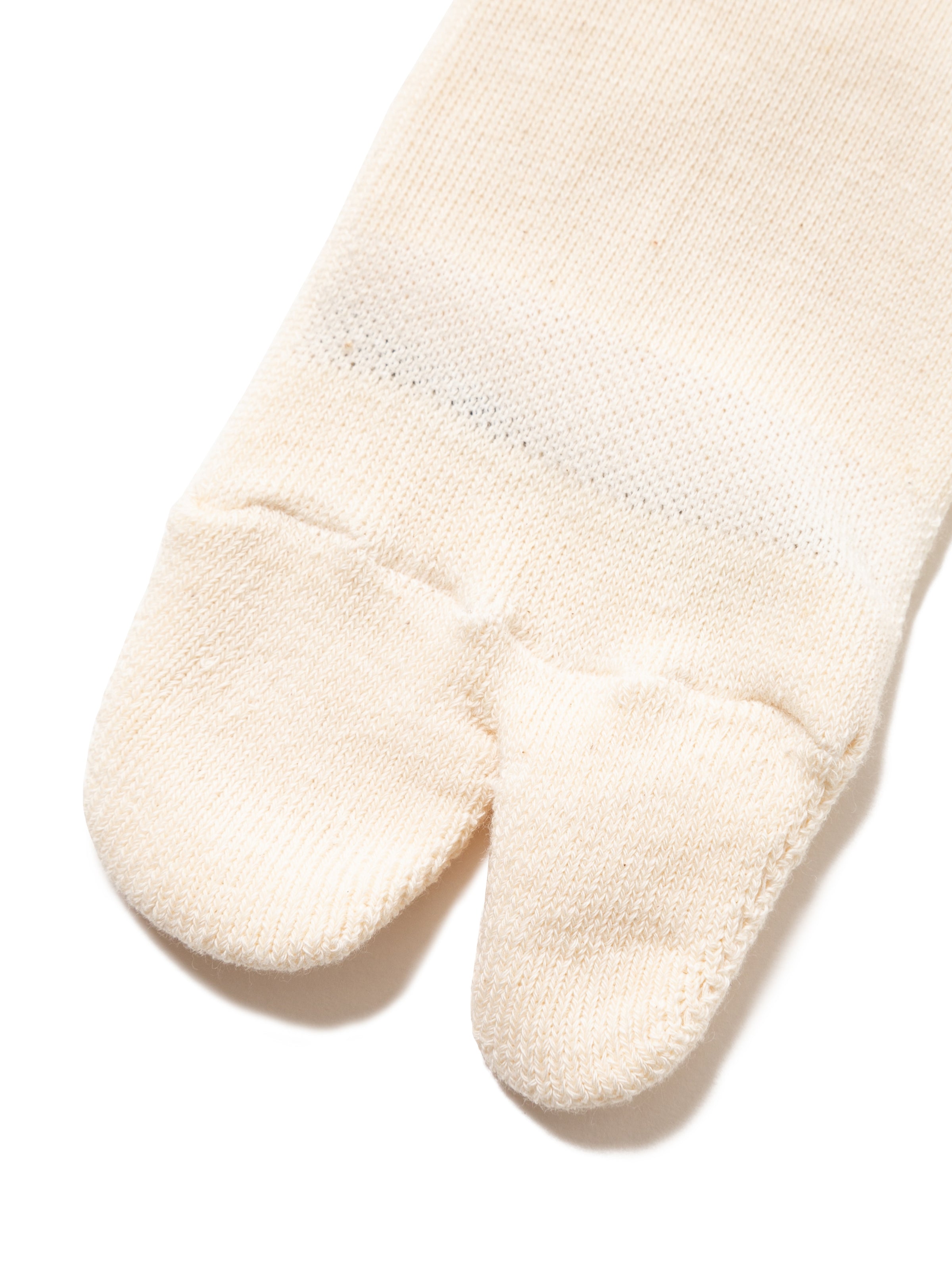 TABI TYPE SOCKS ORGANIC COTTON AM-SO0001 O.White