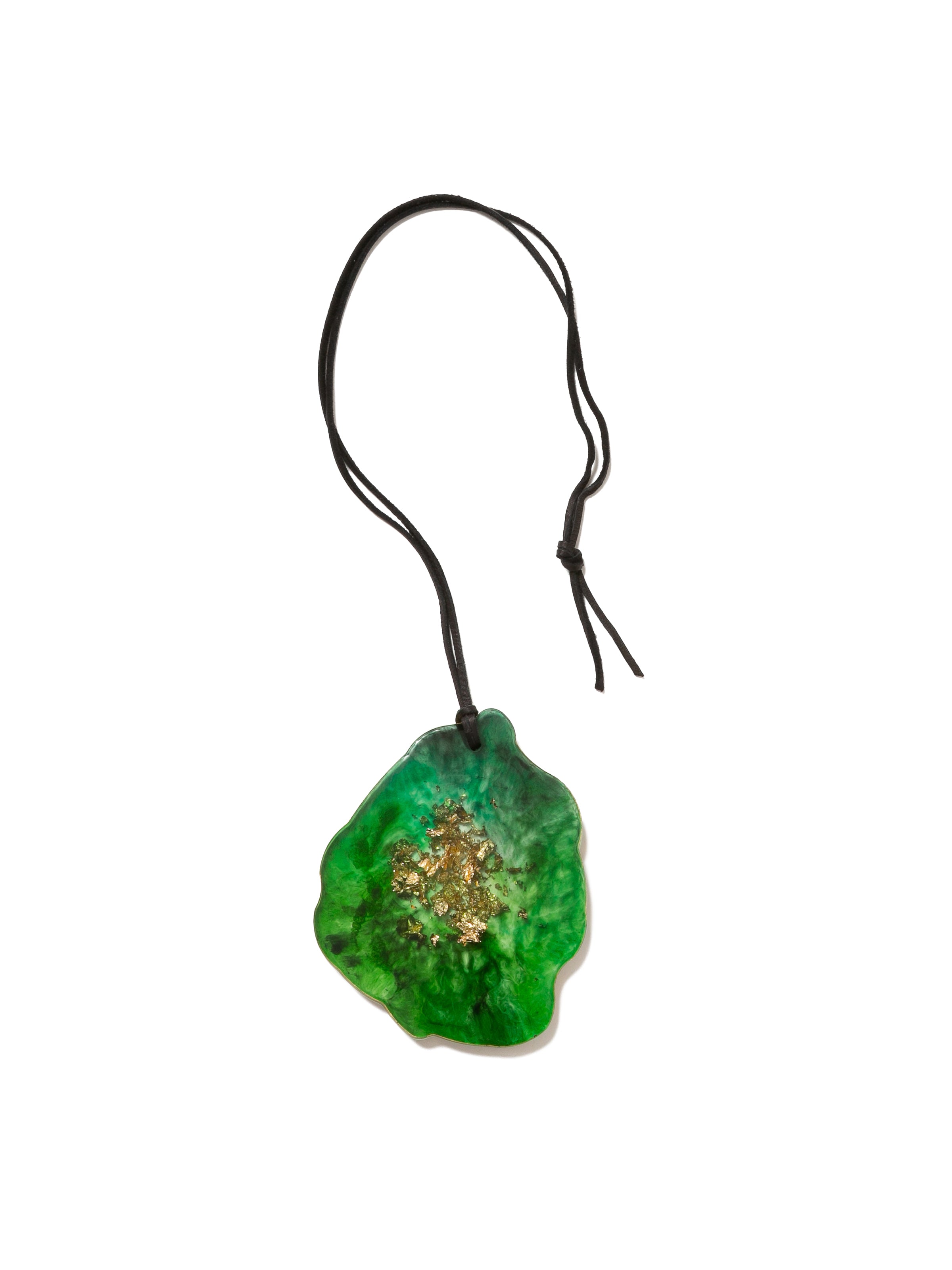 GRATEFUL MELTY TOP NECKLACE AM-A0010 Green