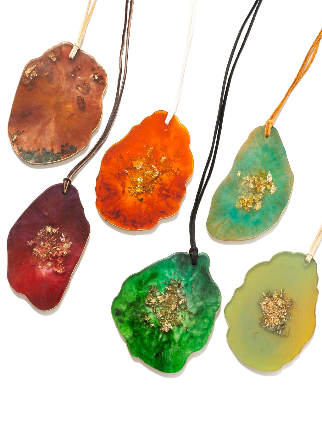 GRATEFUL MELTY TOP NECKLACE AM-A0010 Green