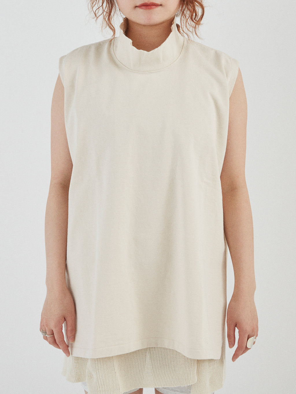 BAGGY N/S TEE COTTON JERSEY AM-C0208 Natural