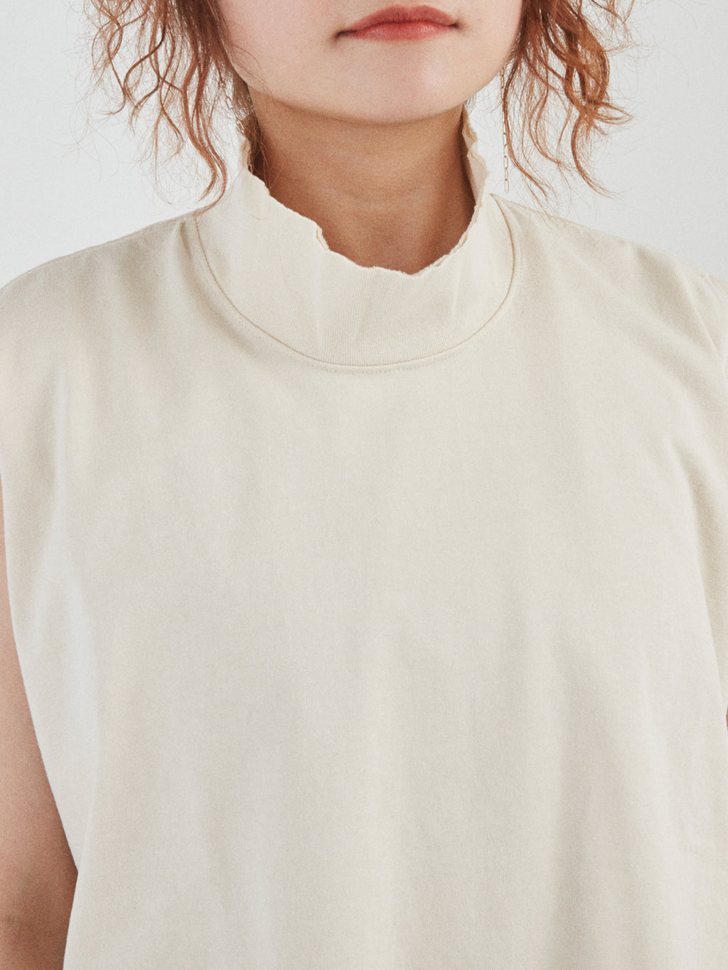 BAGGY N/S TEE COTTON JERSEY AM-C0208 Natural