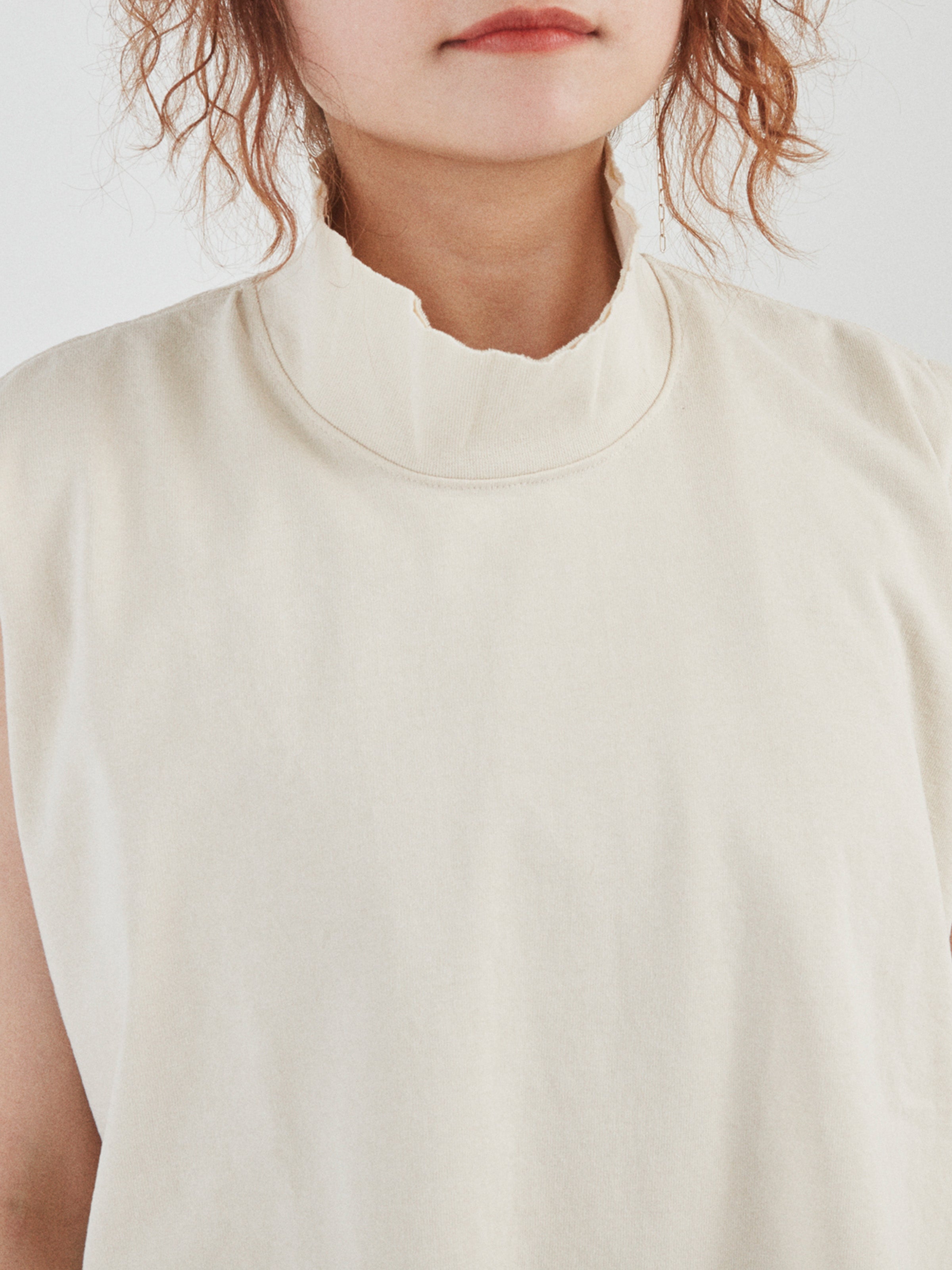 BAGGY N/S TEE COTTON JERSEY AM-C0208 Natural