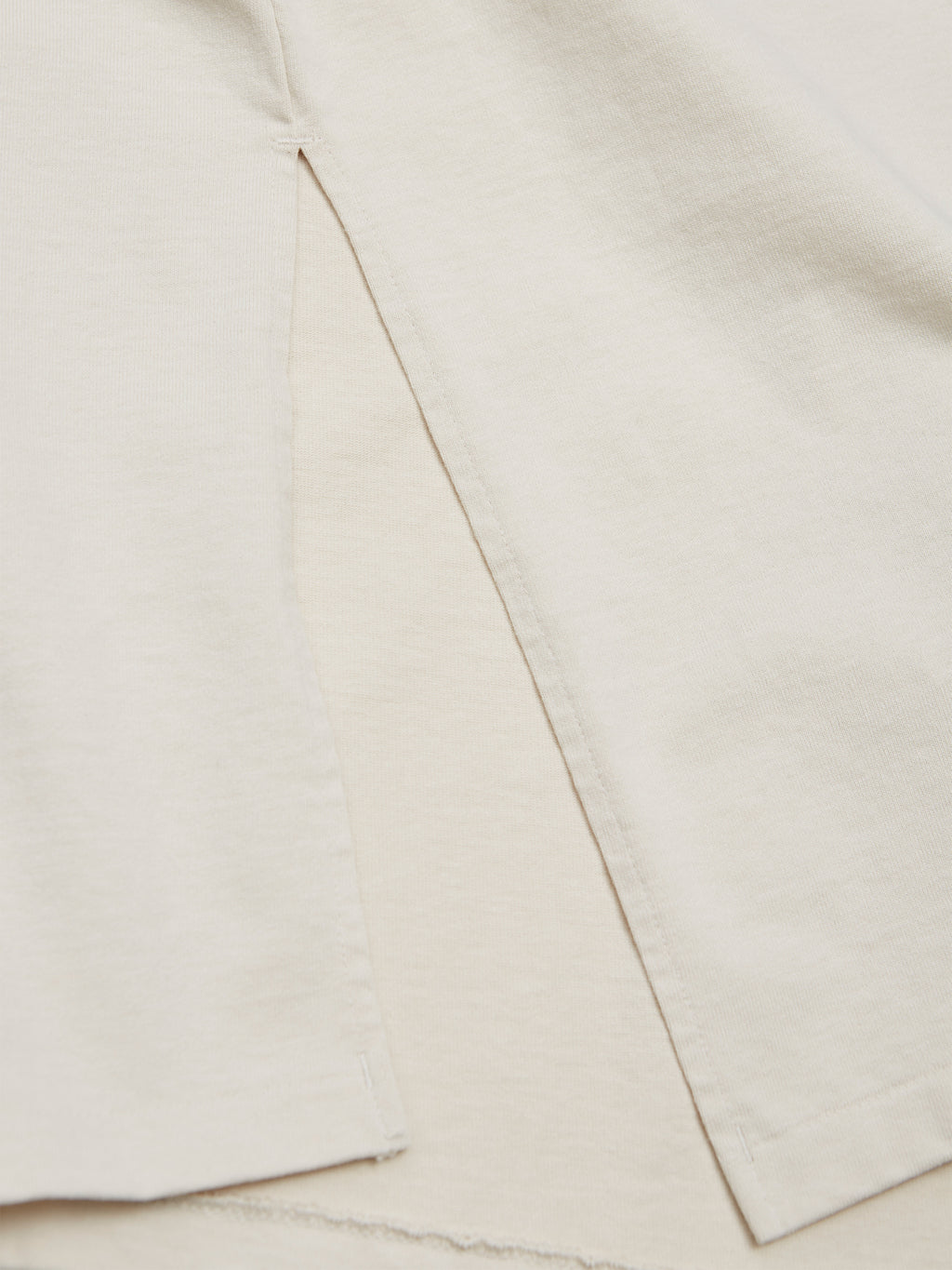 BAGGY N/S TEE COTTON JERSEY AM-C0208 Natural