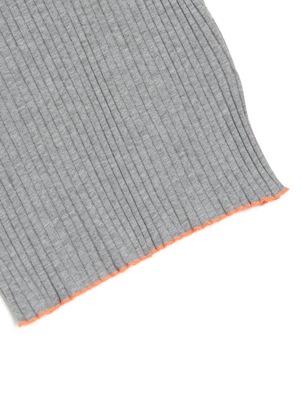 LOVER TANK TOP RIB STRETCH JERSEY AM-C0215 Gray