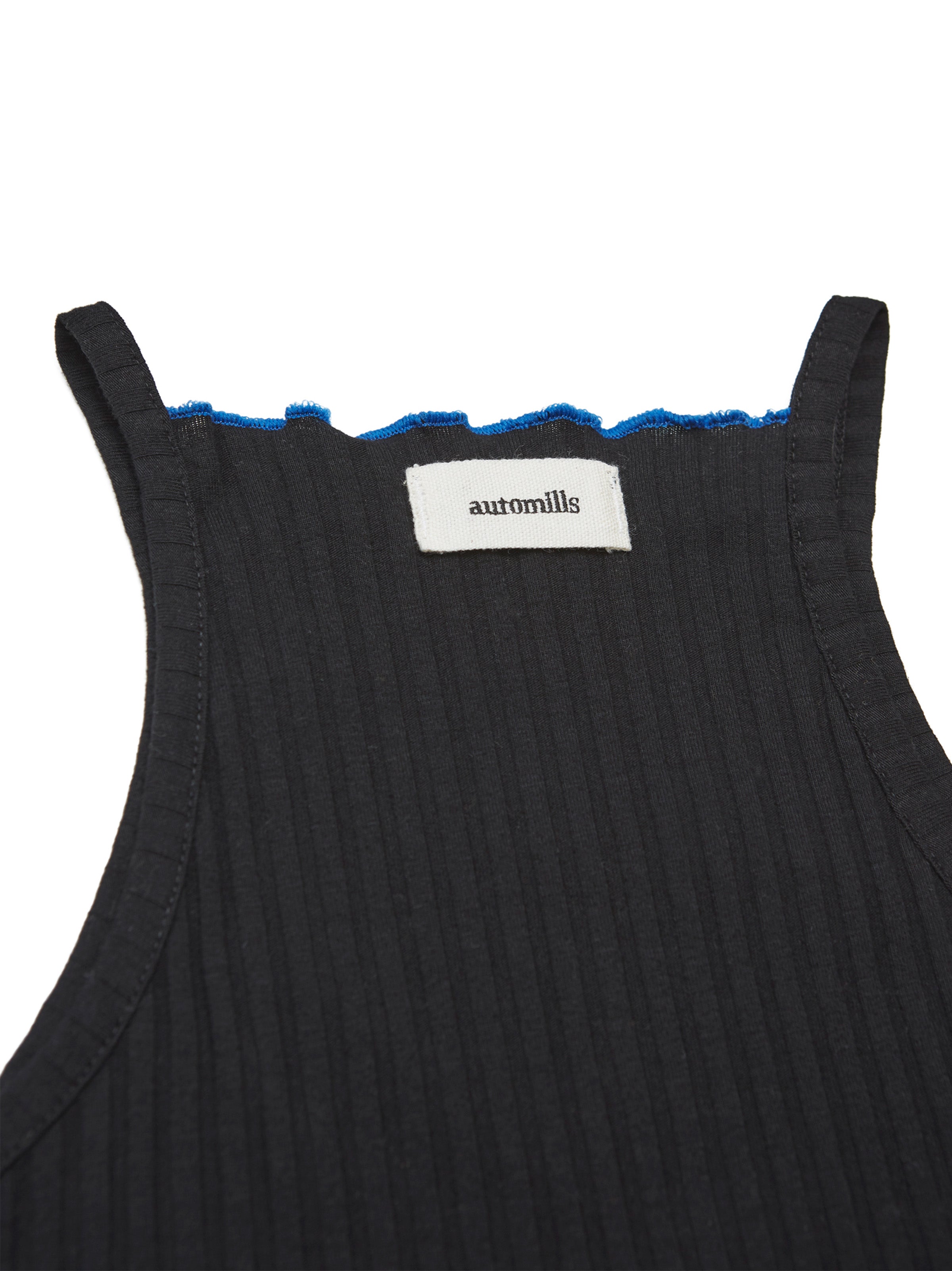 LOVER CAMISOLE RIB STRETCH JERSEY AM-C0216 Black