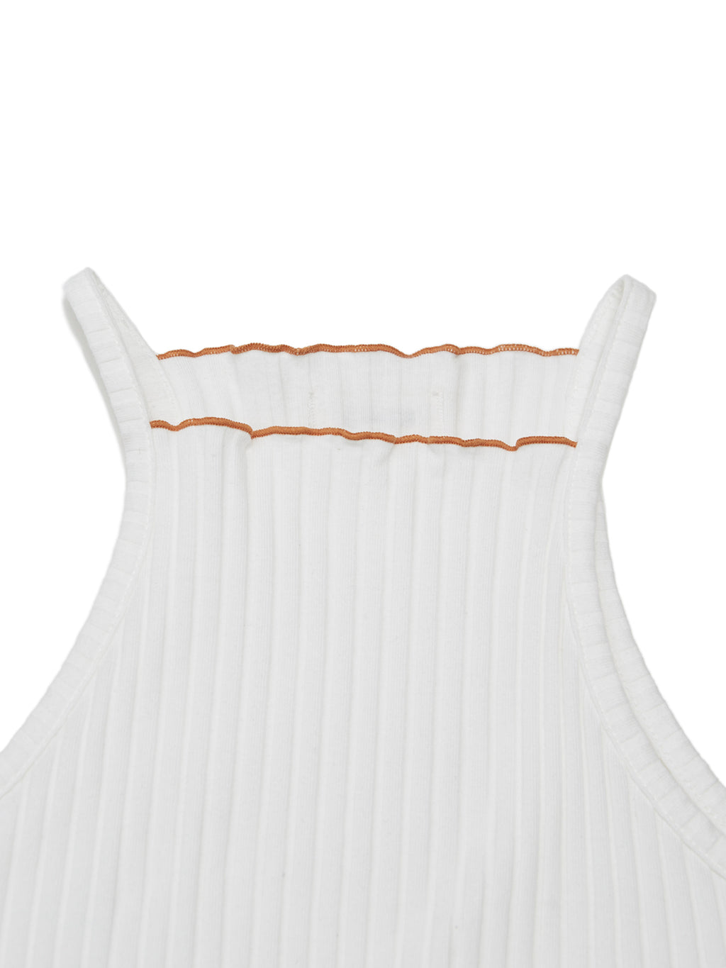 LOVER CAMISOLE RIB STRETCH JERSEY AM-C0216 White