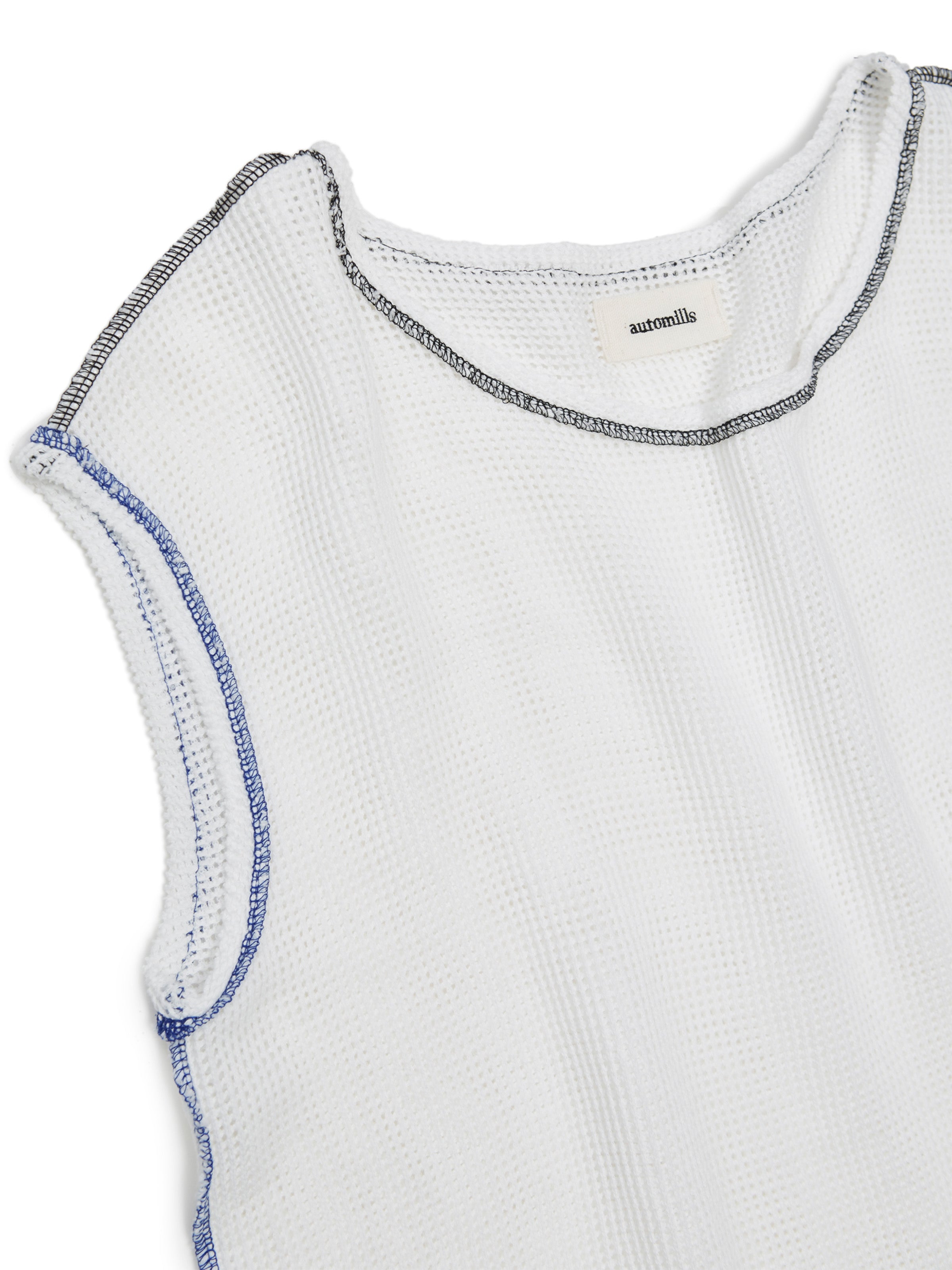 NOMADS N/S TEE LONG COTTON MESH AM-C0214 White