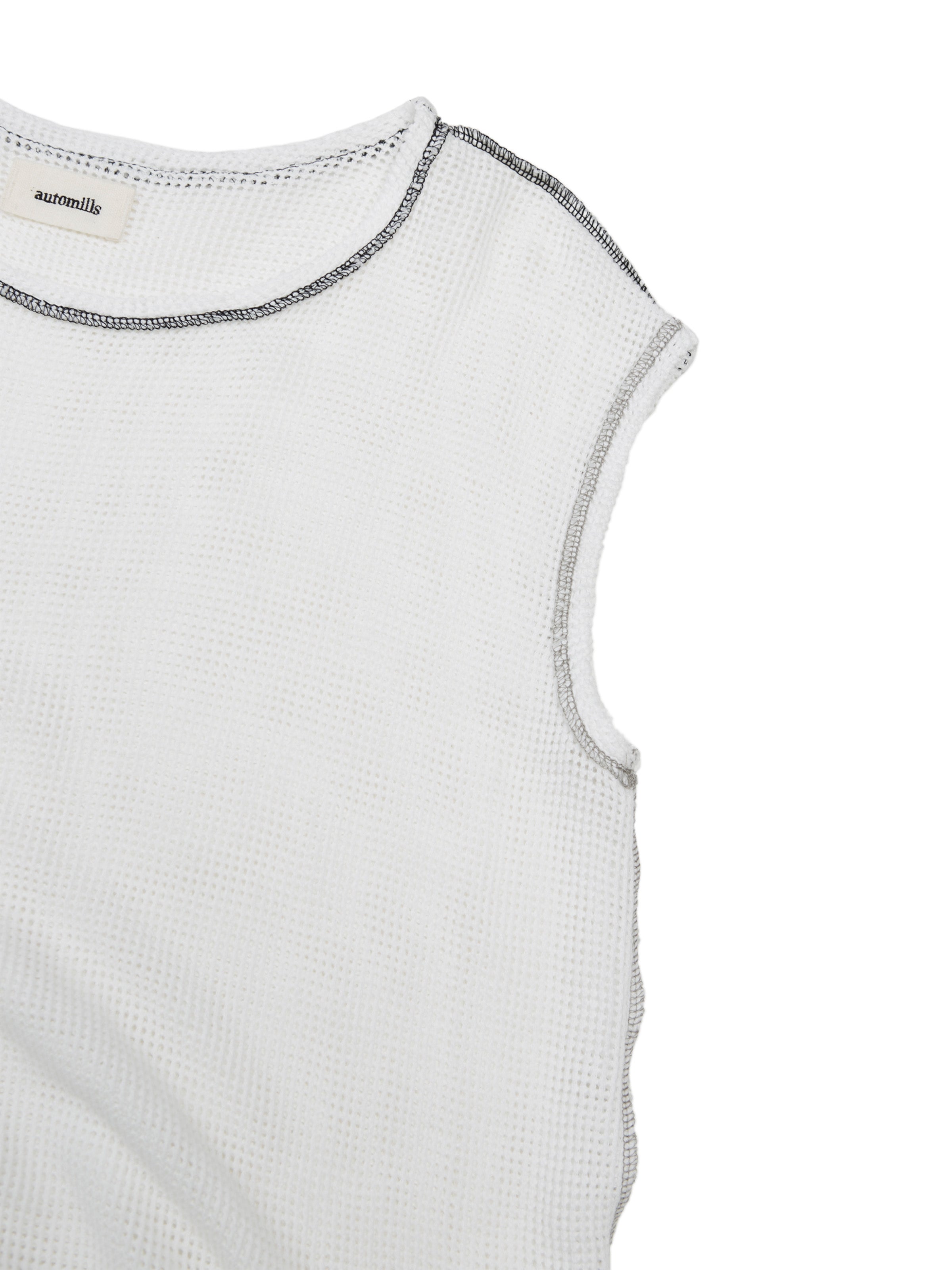 NOMADS N/S TEE LONG COTTON MESH AM-C0214 White