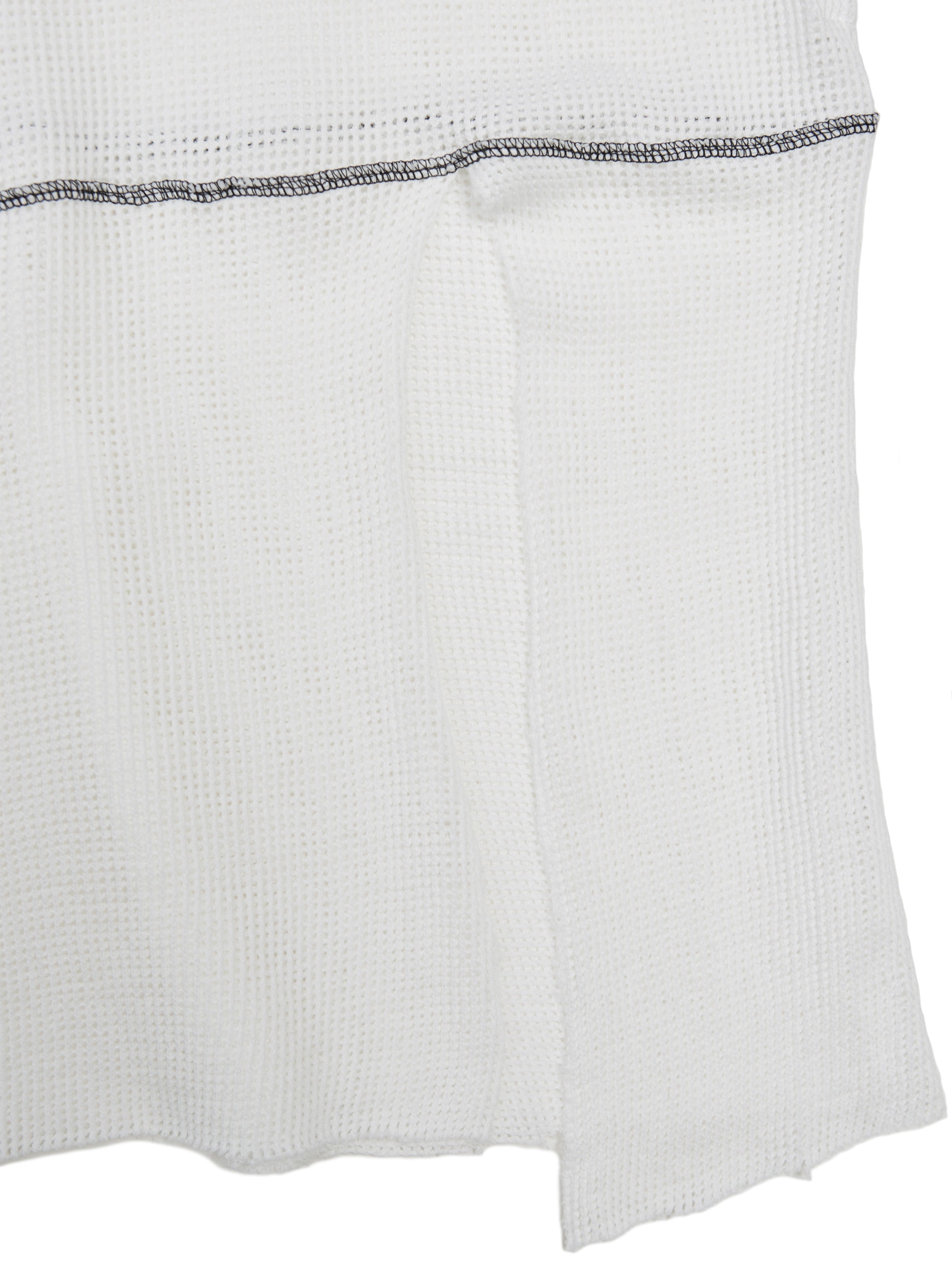 NOMADS N/S TEE LONG COTTON MESH AM-C0214 White