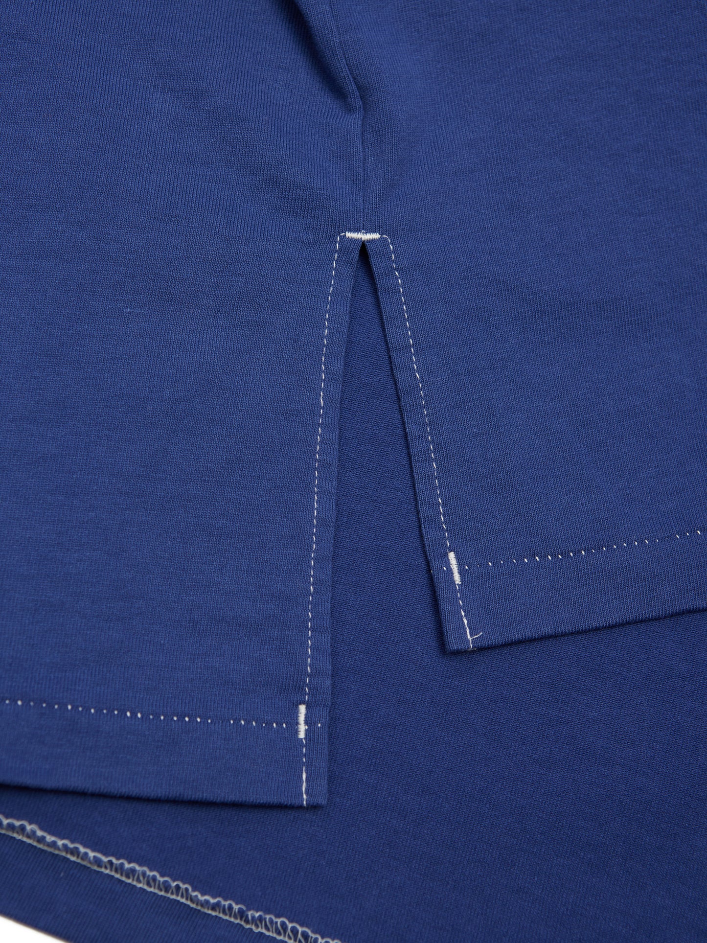 BAGGY BOAT L/S TEE COTTON JERSEY AM-C0205 Blue