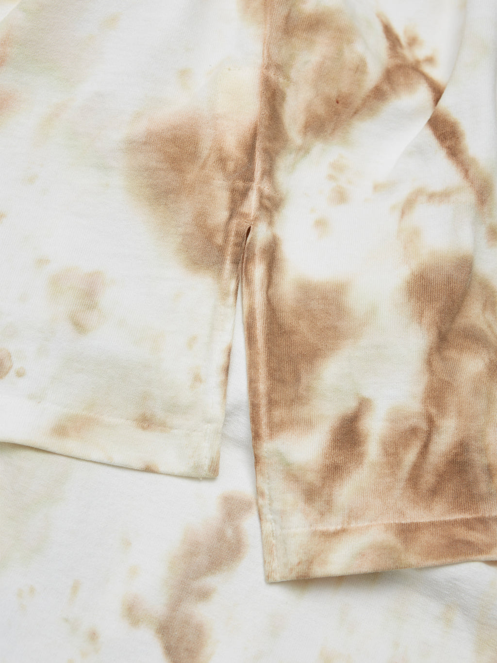 BAGGY BOAT L/S TEE COTTON JERSEY w/ TIE DYE AM-C0209 Beige