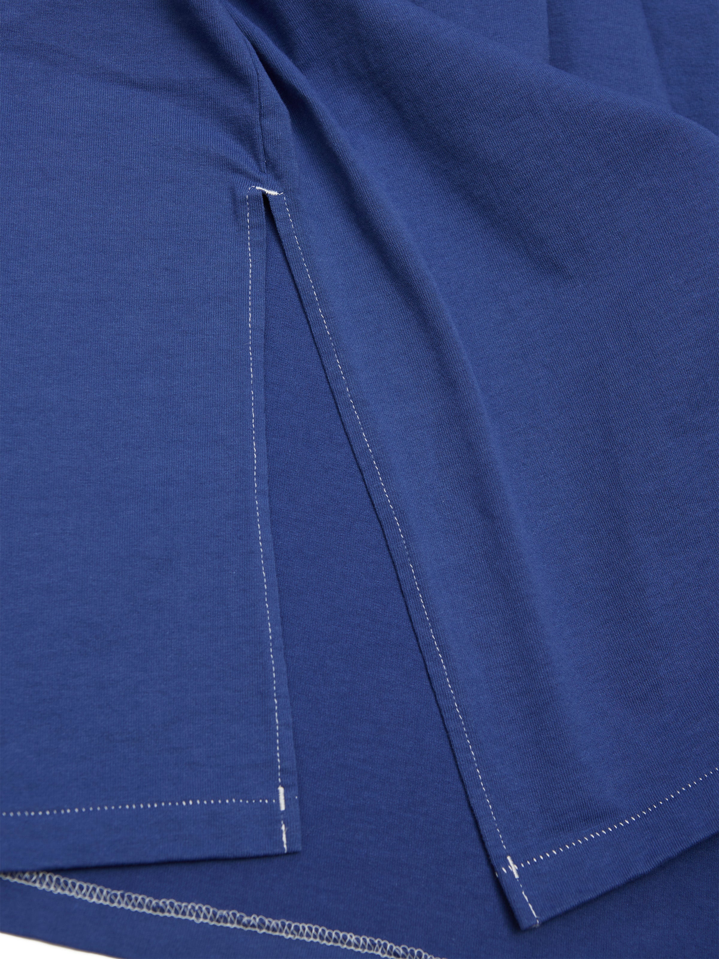 BAGGY N/S TEE COTTON JERSEY AM-C0208 Blue