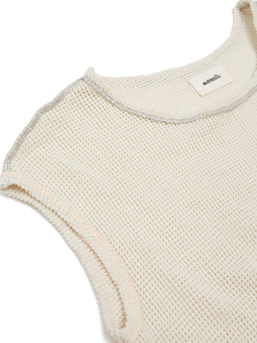 NOMADS N/S TEE LONG COTTON MESH AM-C0214 Natural