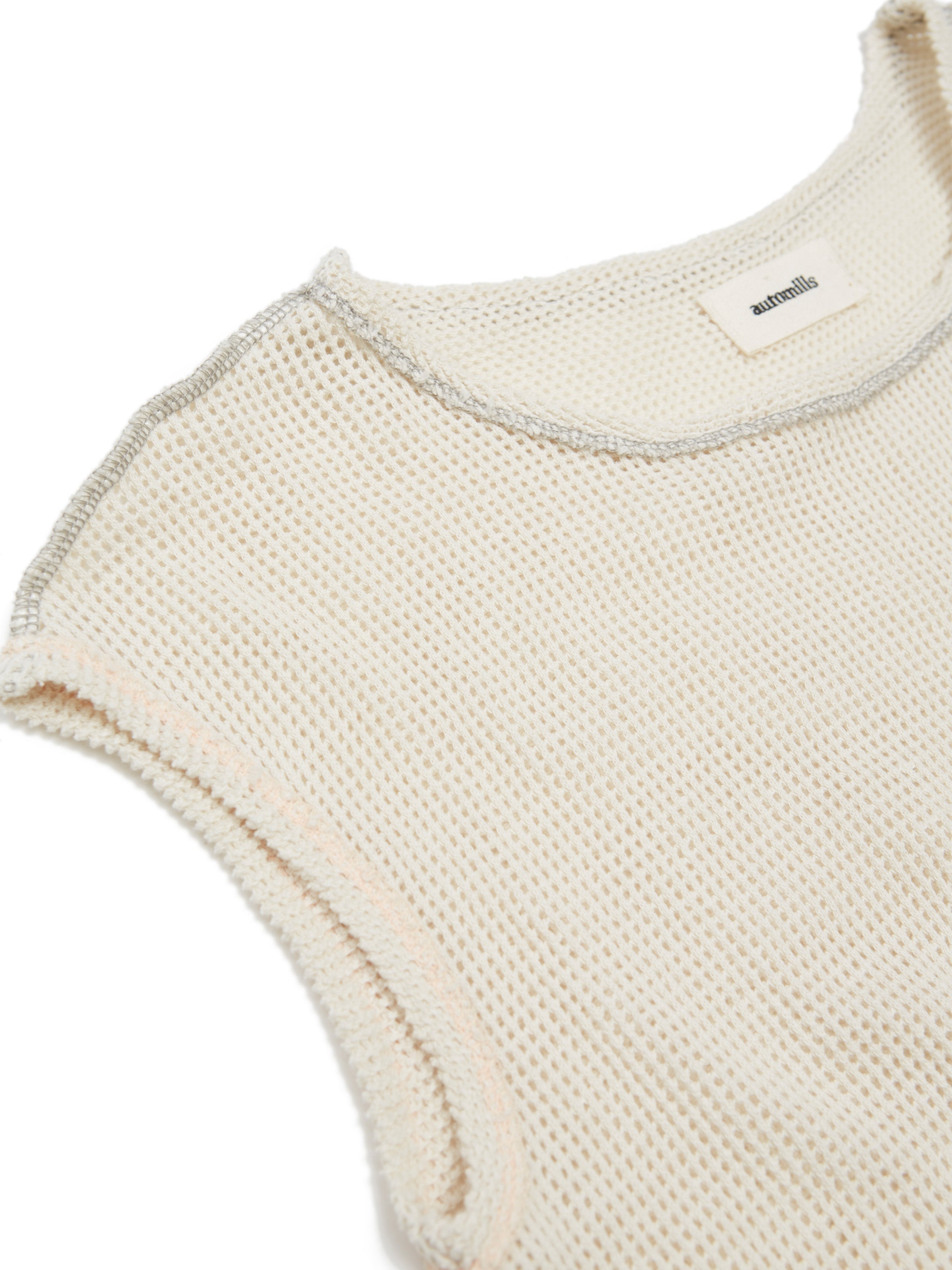 NOMADS N/S TEE LONG COTTON MESH AM-C0214 Natural