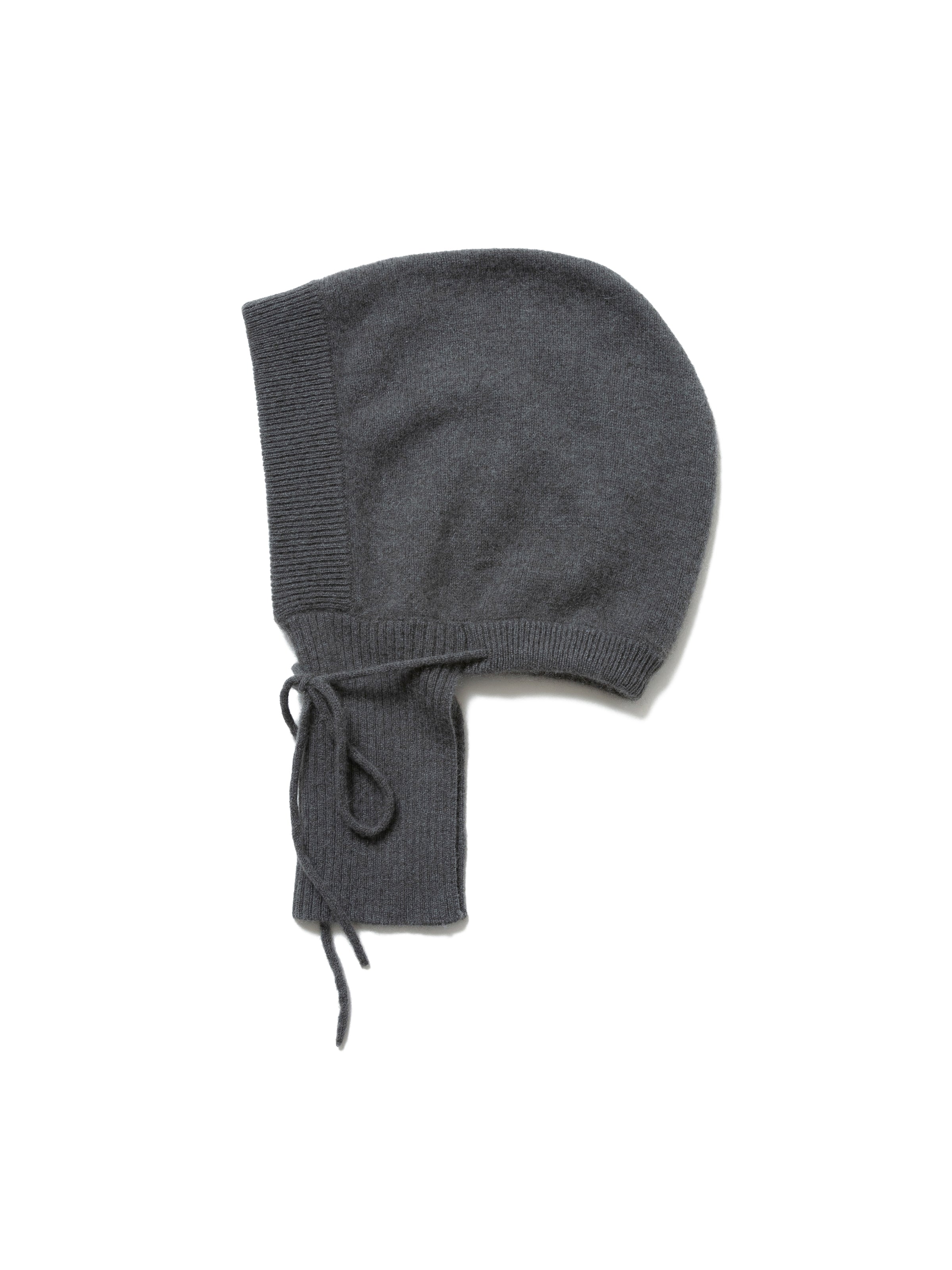 LOVER HOODED YAK WOOL KNIT AM-K0108 Gray